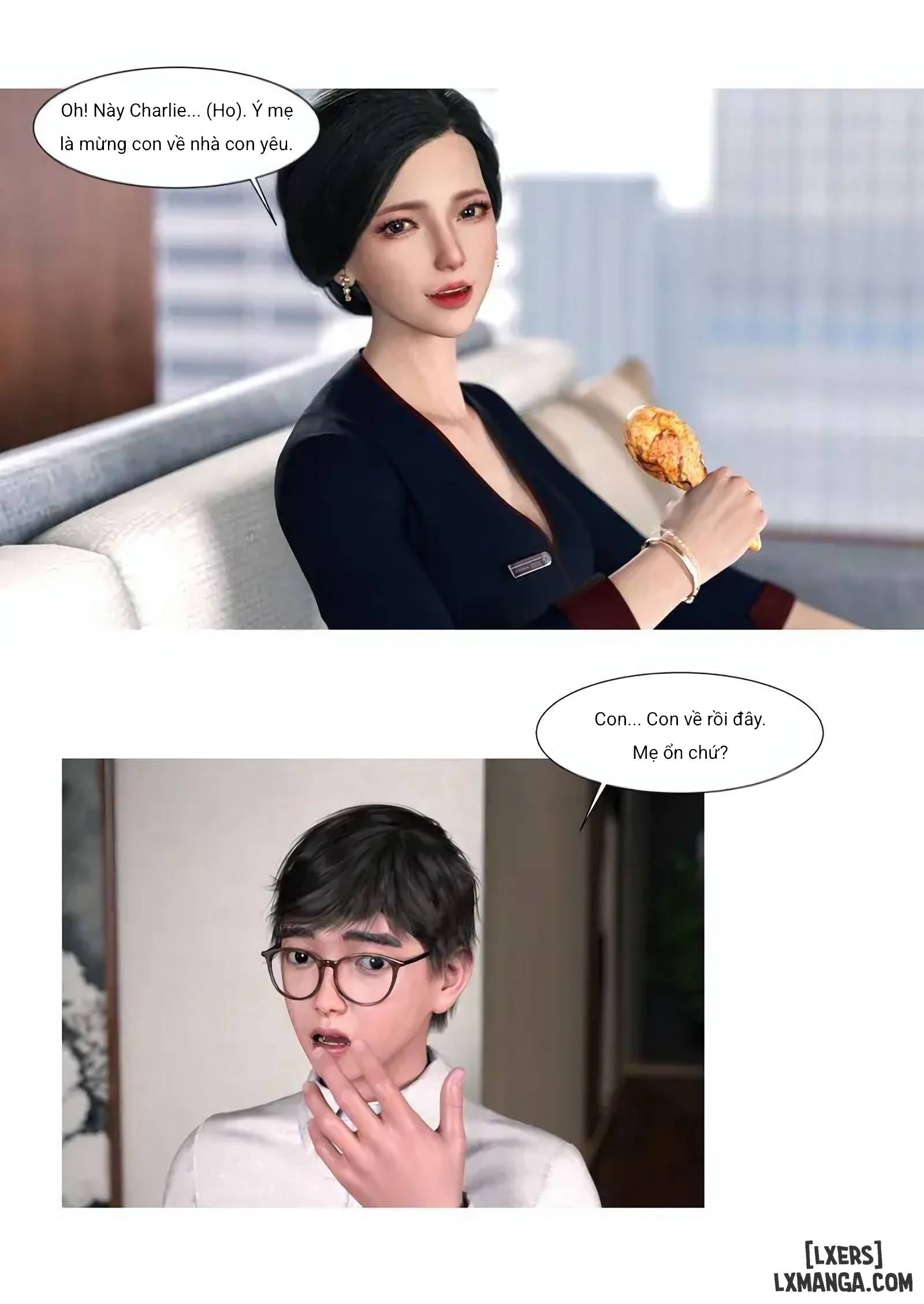 HentaiVN.net - Ảnh 6 - Mẹ tôi bị thằng bạn chơi. - Chương 1.1
