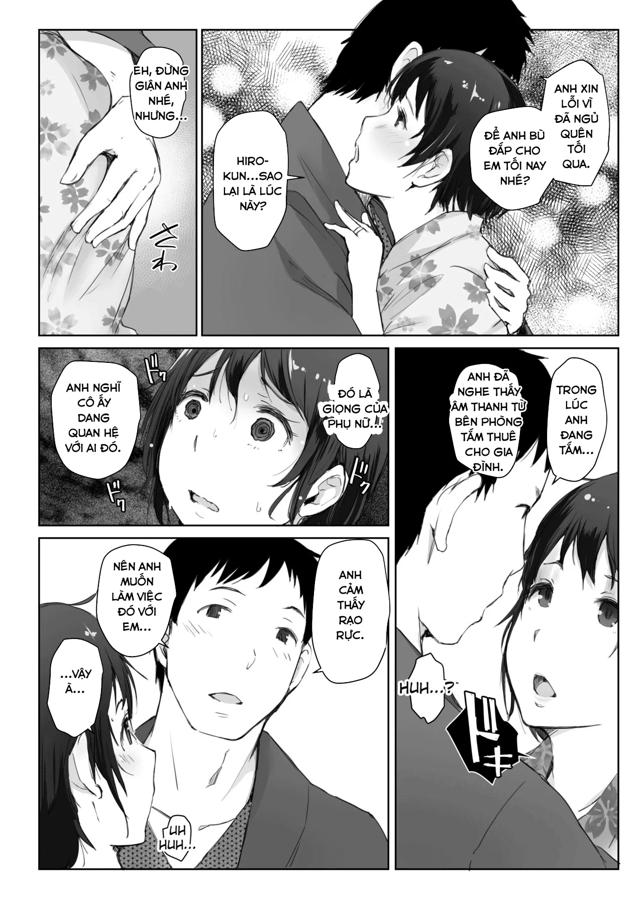 HentaiVN.net - Ảnh 5 - Hitozuma To NTR Chounai Ryokou -Futsukame - Oneshot