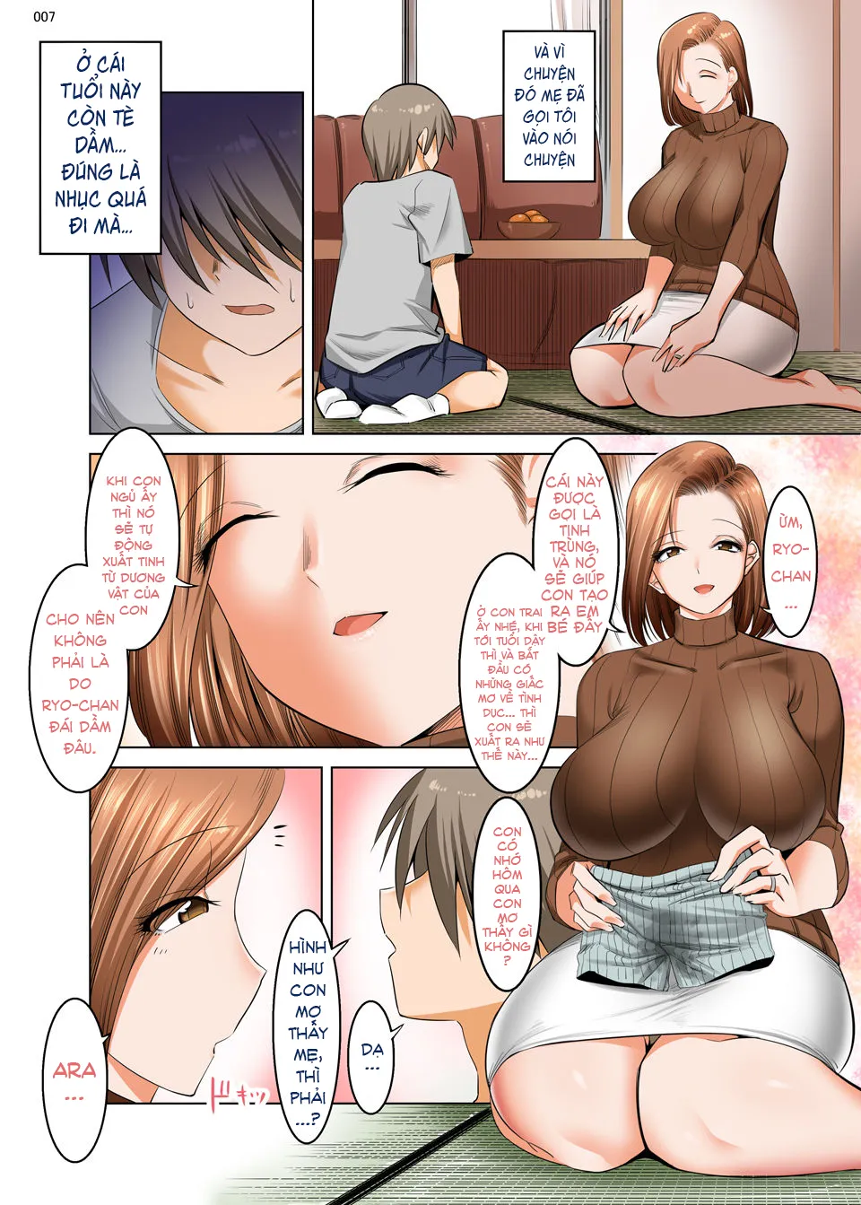 HentaiVN.net - Ảnh 6 - Ottori Mama wa Musuko no Onedari ni Yowai [おっとり義母は息子のオネダリに弱い] - 1_oneshot