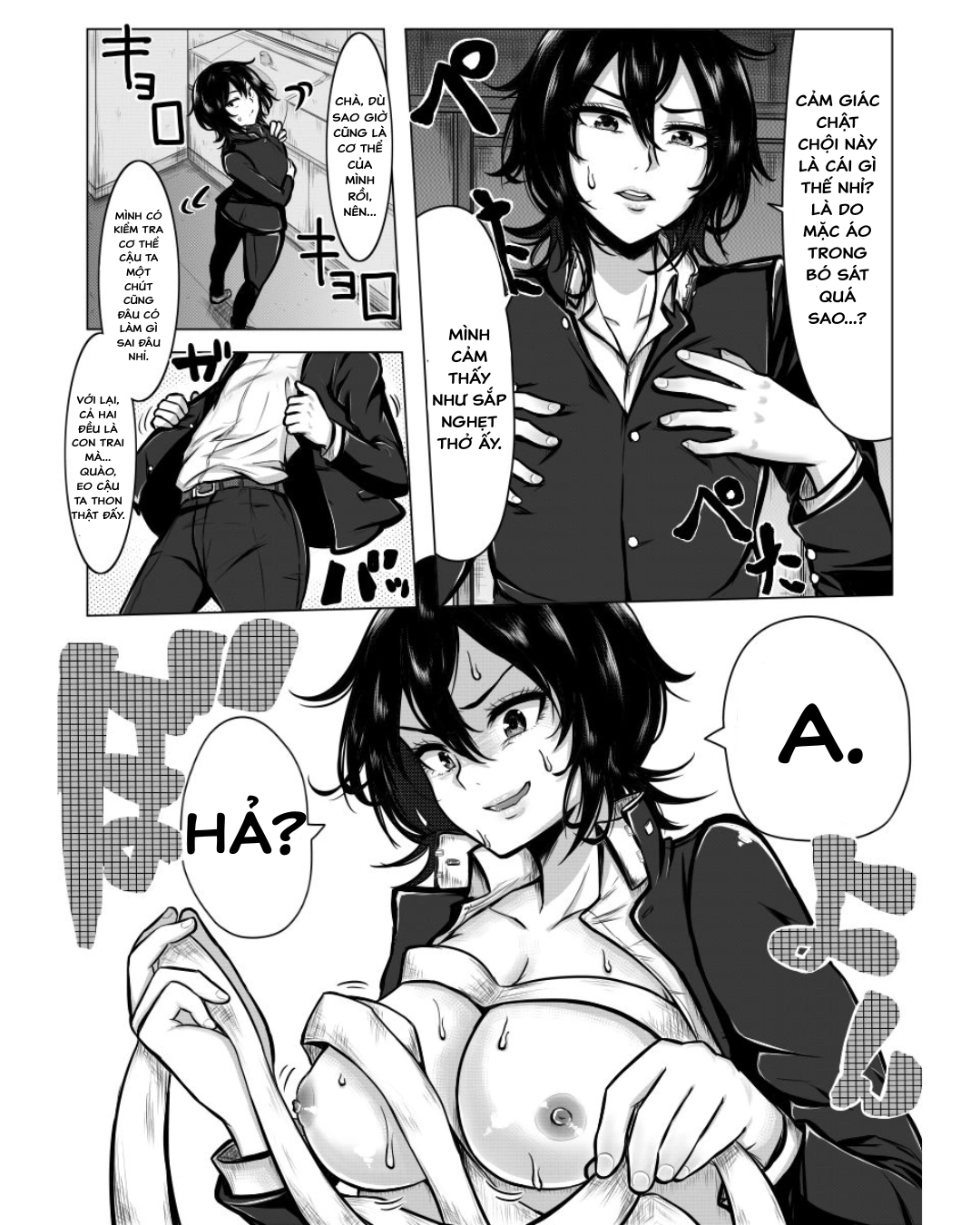 HentaiVN.net - Ảnh 6 - Chuyện tôi là con trai là một bí mật - oneshot