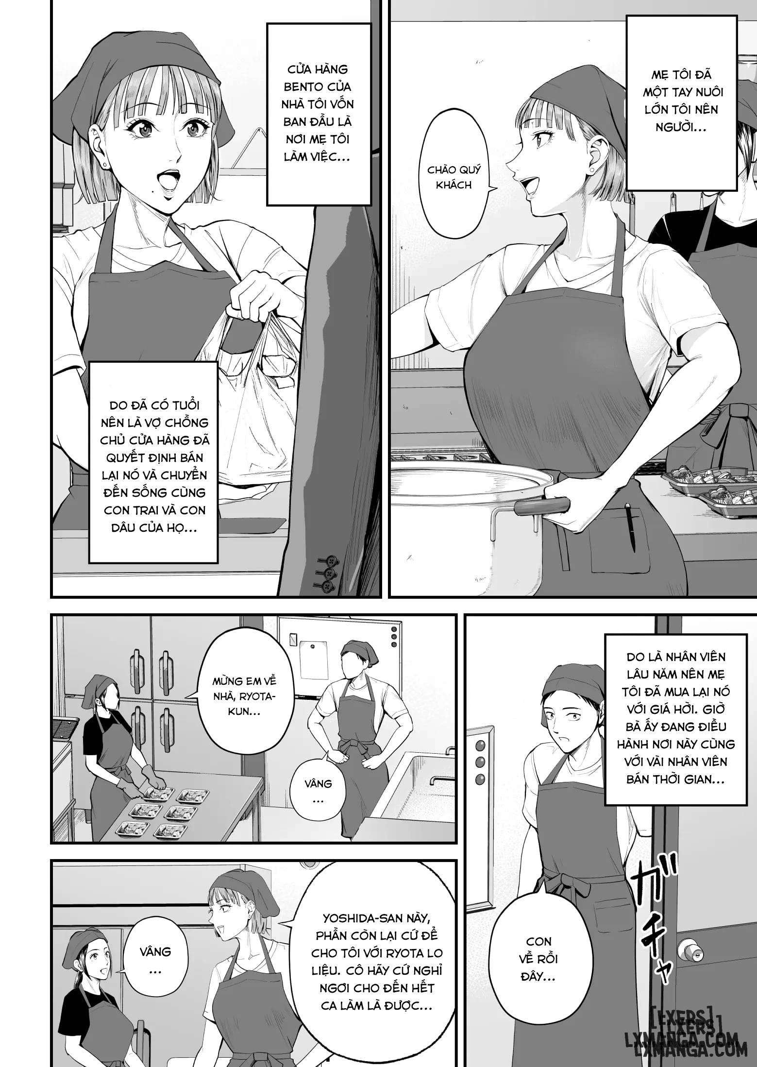 HentaiVN.net - Ảnh 6 - Boshi Jouji ~Daisuki na Okaa-san to Konya Majiwaru - Chap 1