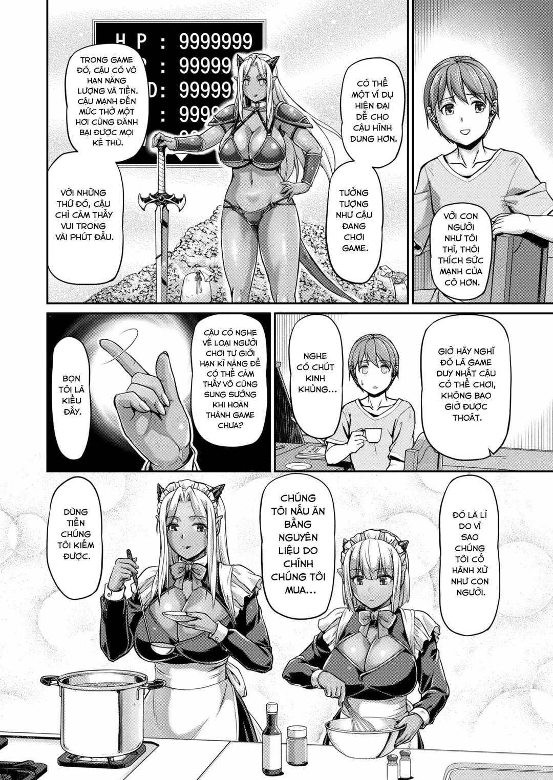 HentaiVN.net - Ảnh 6 - Cuộc sống hàng ngày tại Nữ quái trang viên - Chap 6