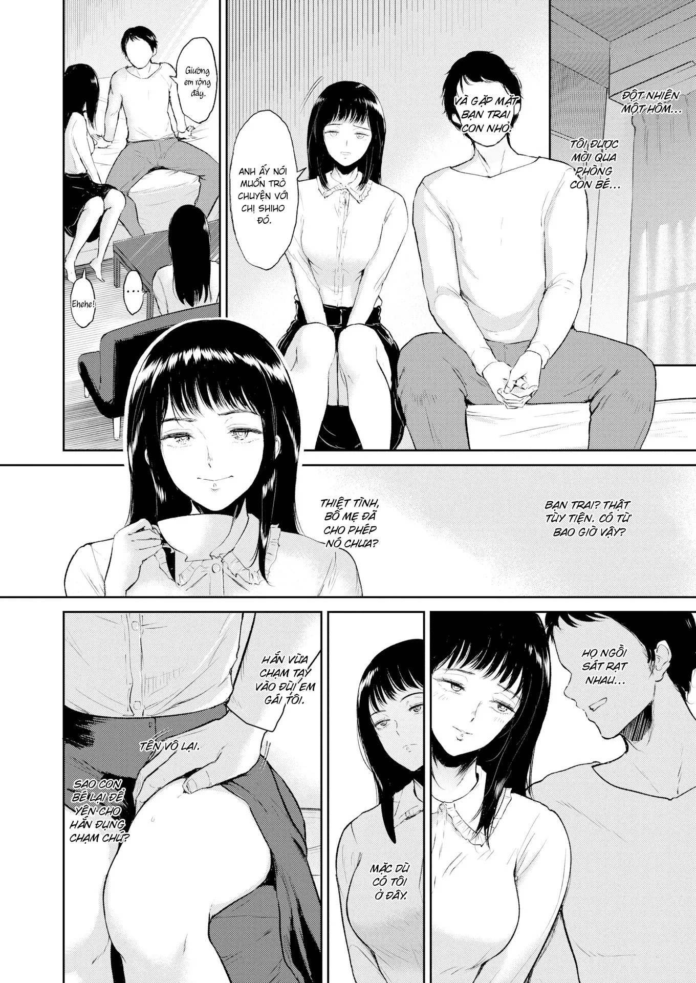 HentaiVN.net - Ảnh 6 - Đụ Gấp Đôi [Mirror Image] - Double Holes