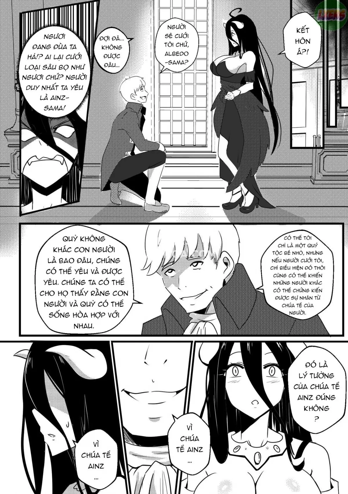 HentaiVN.net - Ảnh 6 - B-Trayal 40 Albedo (Overlord) - Oneshot