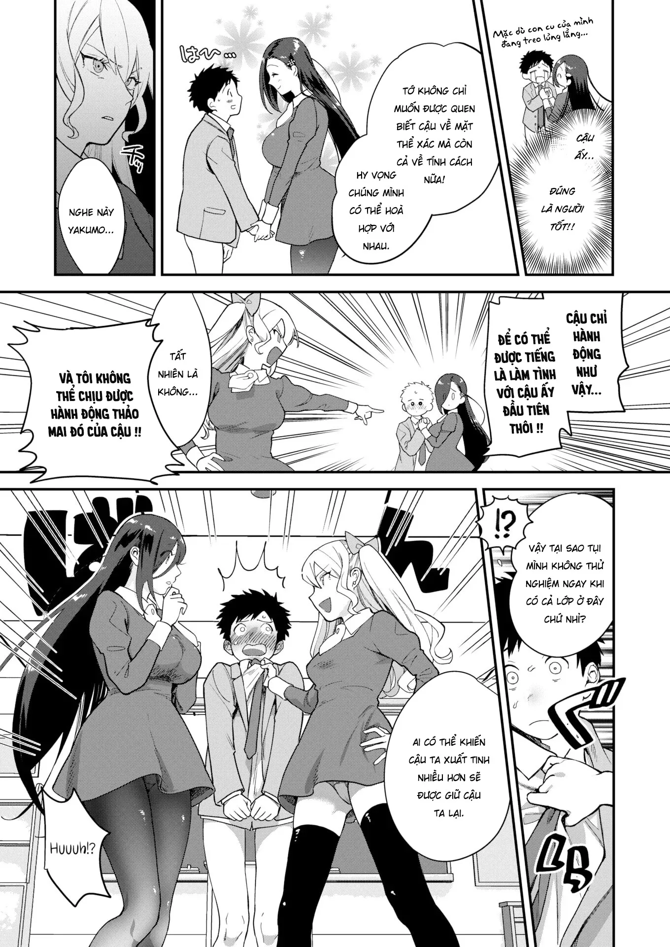 HentaiVN.net - Ảnh 6 - Nữ Vương Học Đường - Chap 1