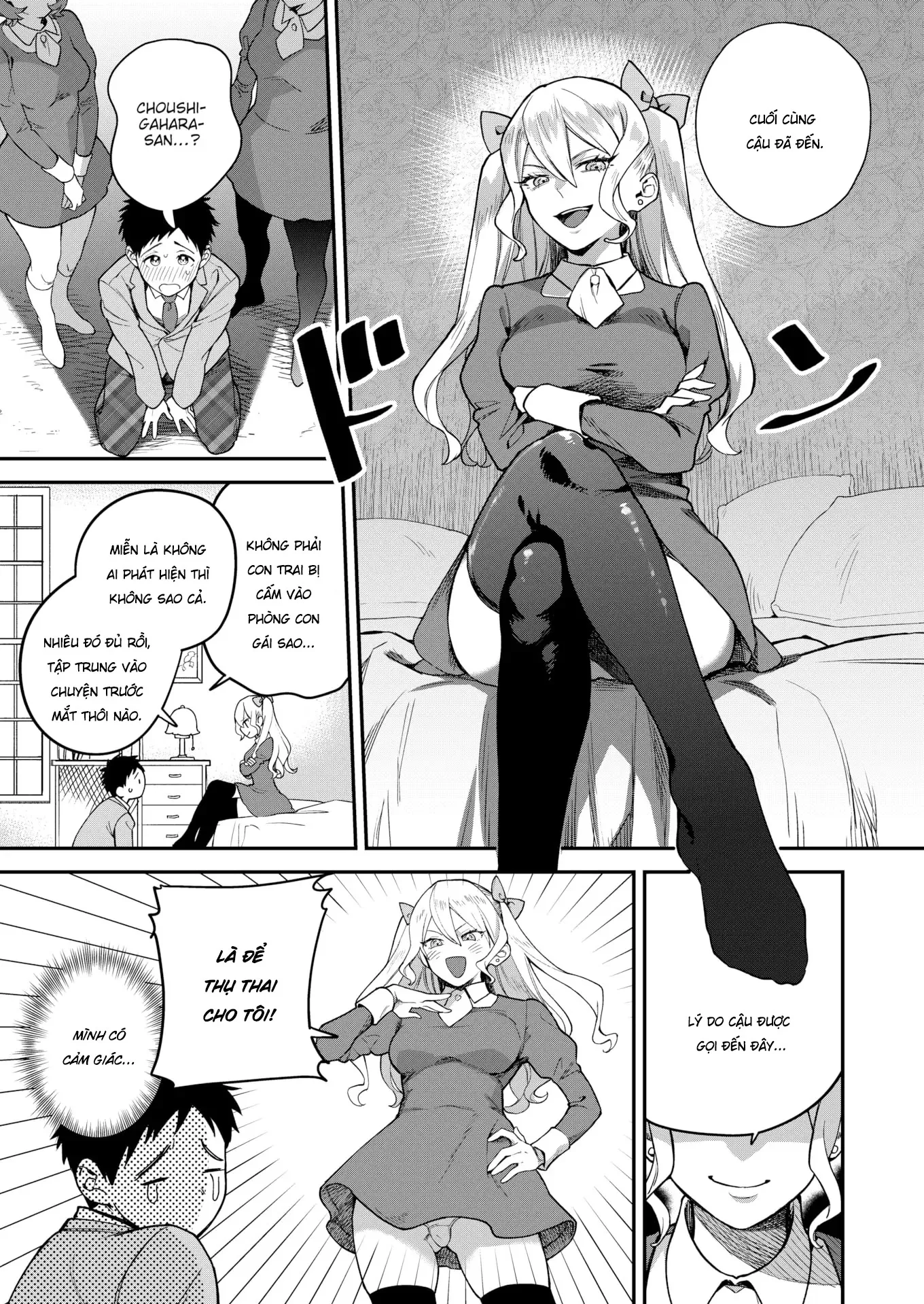 HentaiVN.net - Ảnh 6 - Nữ Vương Học Đường - Chap 2