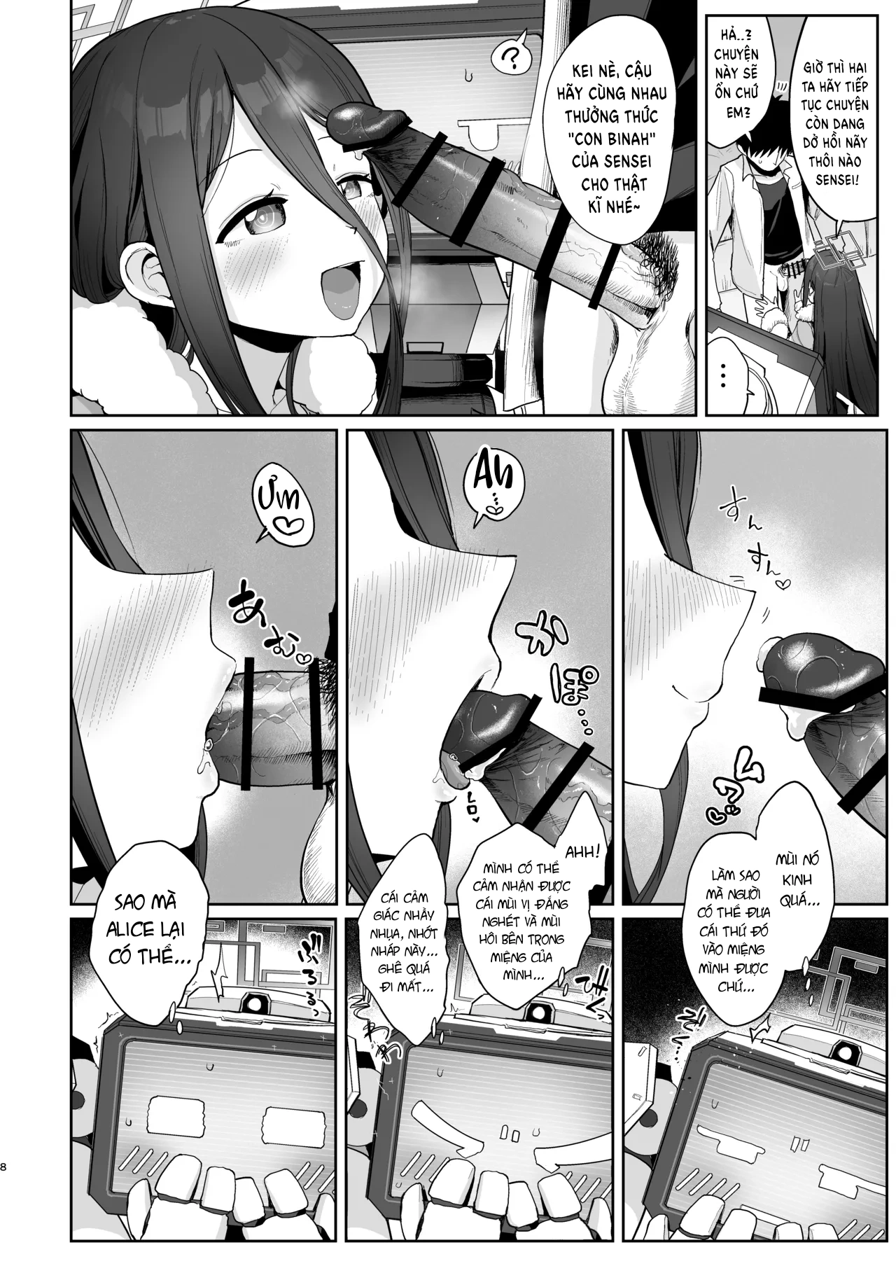 HentaiVN.net - Ảnh 7 - Alice & Kei, Thăng hoa đến cực hạng - Threesome 2 con robot 🤖