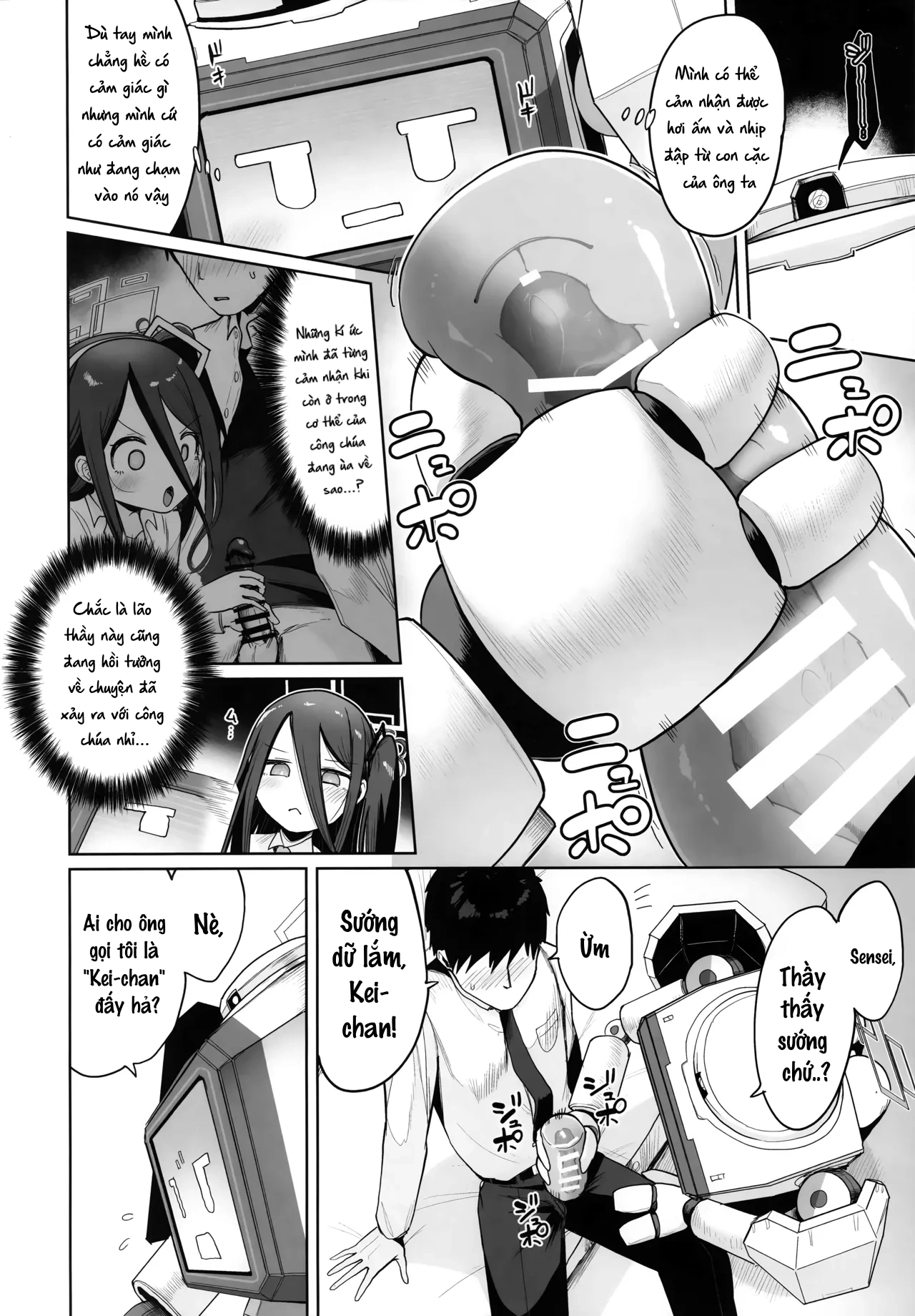 HentaiVN.net - Ảnh 7 - Bất kể nhân dạng, em vẫn là em - Oneshot