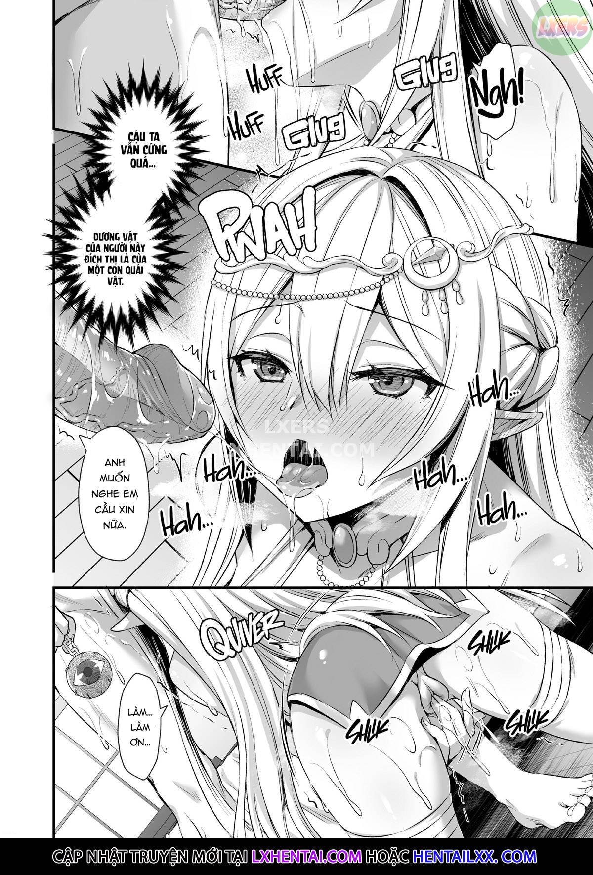 HentaiVN.net - Ảnh 6 - Để mắt đến nàng Elf nóng bỏng ở thế giới khác - Chap 2