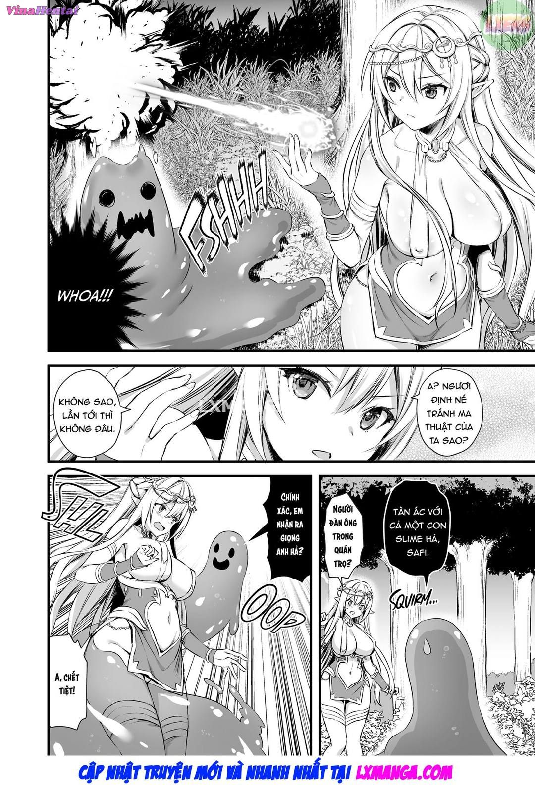 HentaiVN.net - Ảnh 6 - Để mắt đến nàng Elf nóng bỏng ở thế giới khác - Chap 3