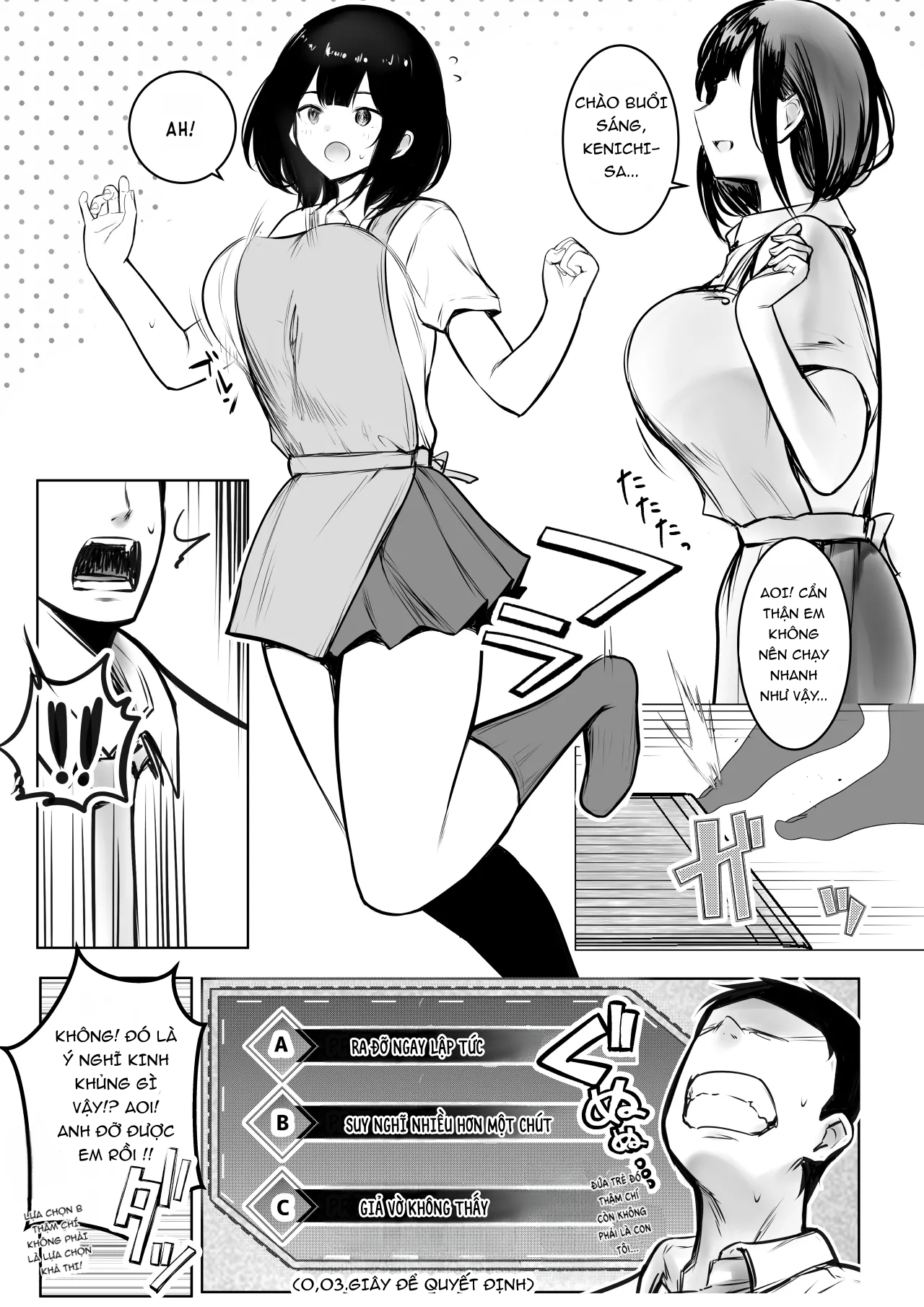 HentaiVN.net - Ảnh 7 - Boku dake ni Amaesasete Kureru Kyonyuu JK Tsuma o Hoka no Otoko ni Dakasete Mita - Chap 9