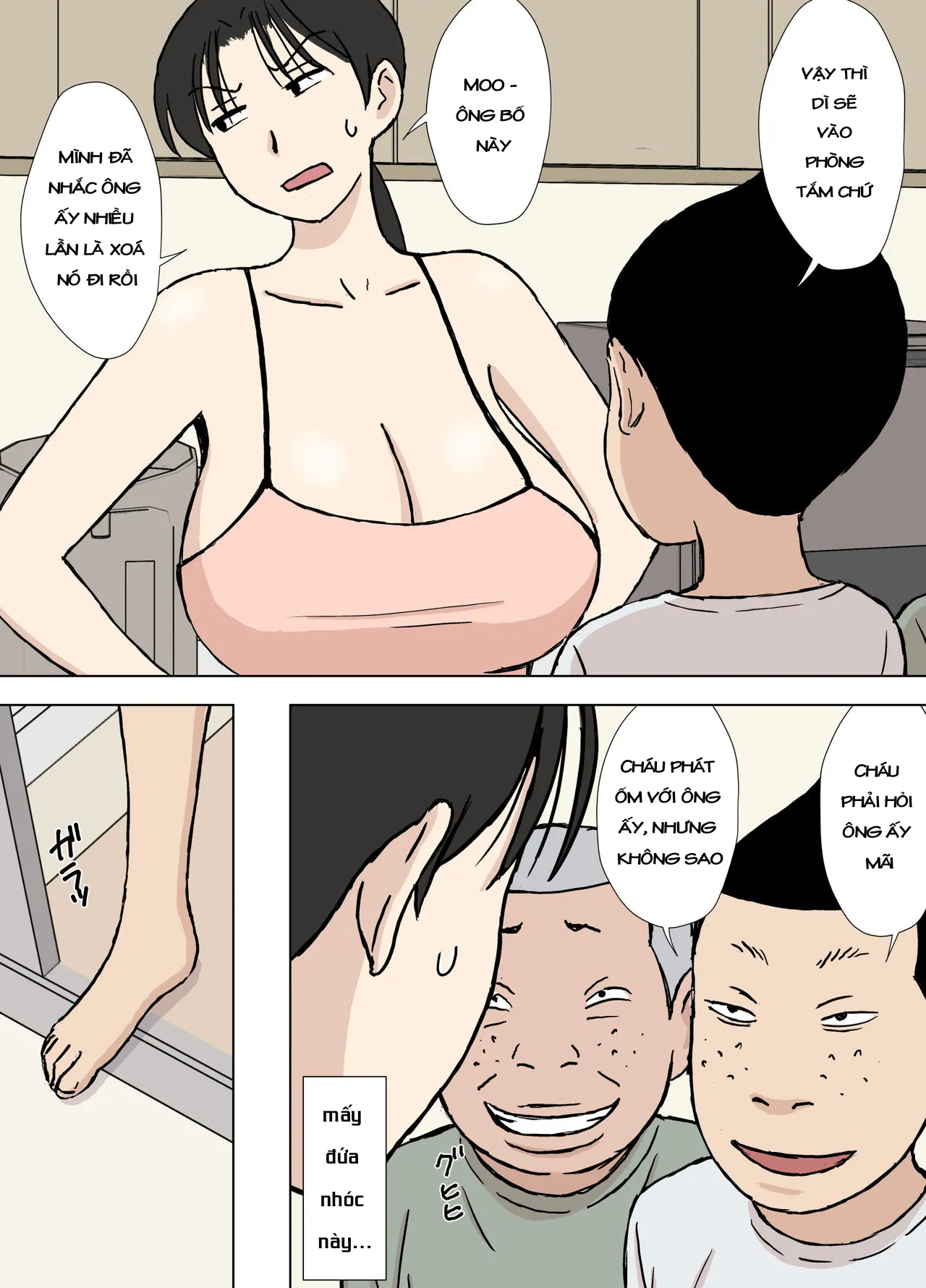 HentaiVN.net - Ảnh 6 - Karamare Tsuma no Kyouko-san Dosukebe Oikko Kyoudai Hen - Oneshot