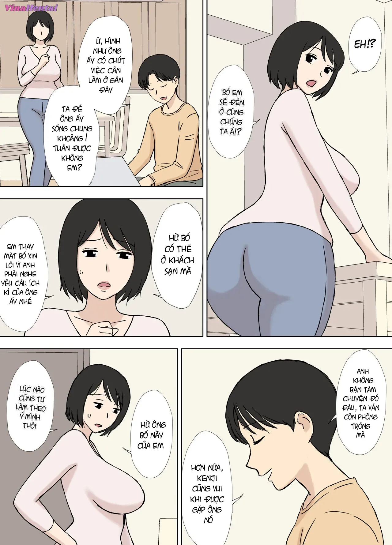 HentaiVN.net - Ảnh 6 - My Wife Still Bathes With Her Father - Oneshot