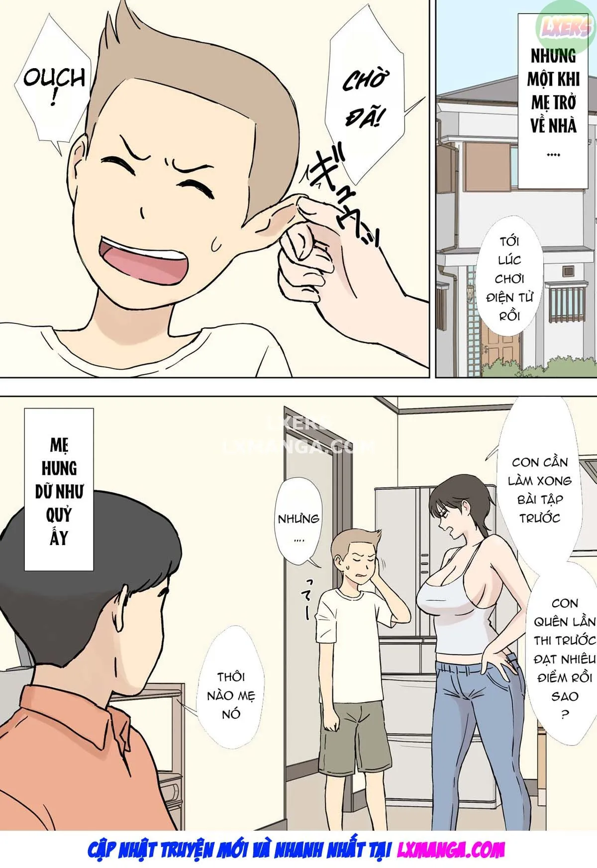 HentaiVN.net - Ảnh 6 - Numa Haha Wanpaku Musuko No Mama Ijiri - Oneshot