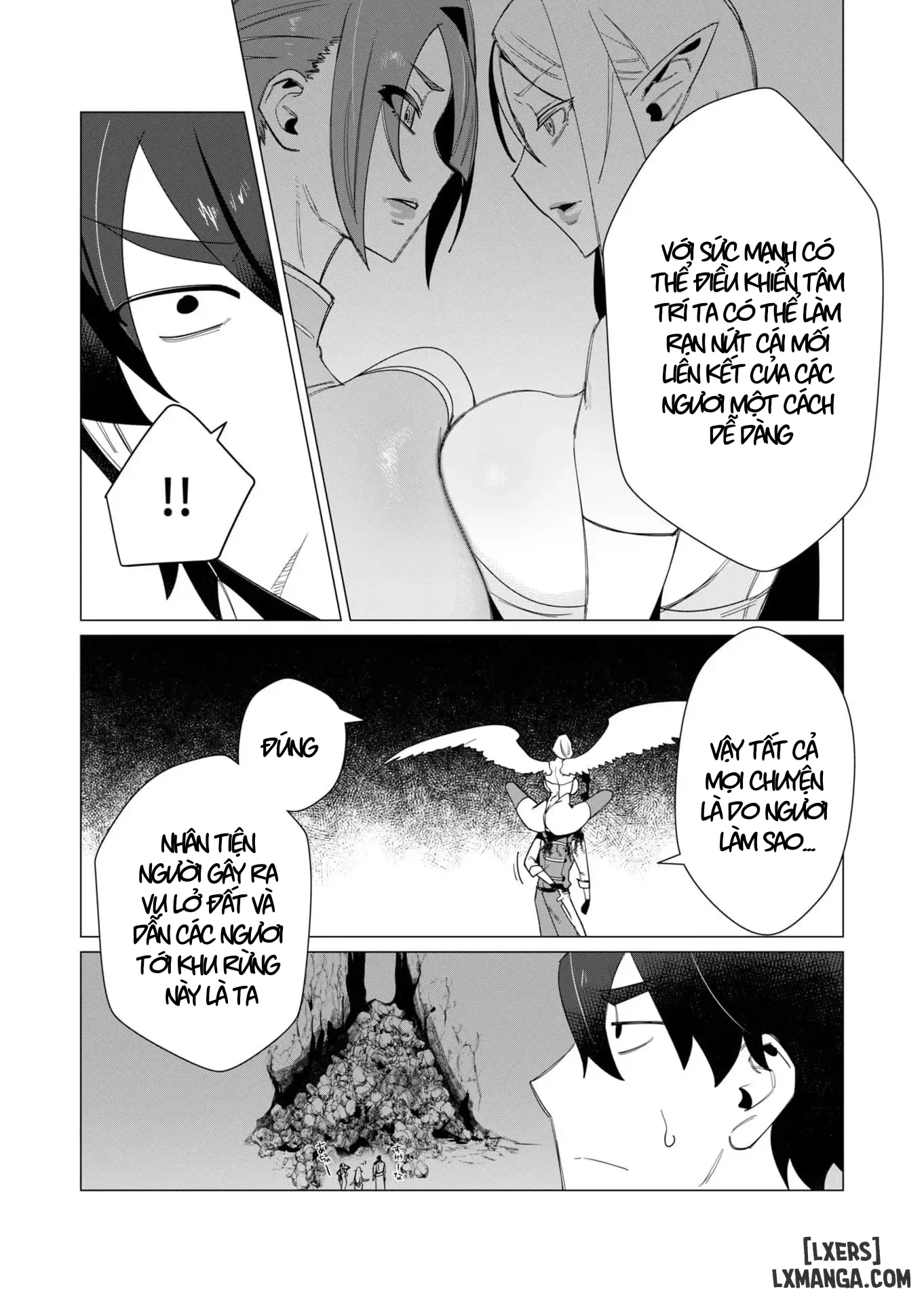 HentaiVN.net - Ảnh 6 - Vị Anh Hùng Muốn “Vợ Người Ta” Làm Phần Thưởng - Chap 9 : Dũng Sĩ x Harpy (phần 2)