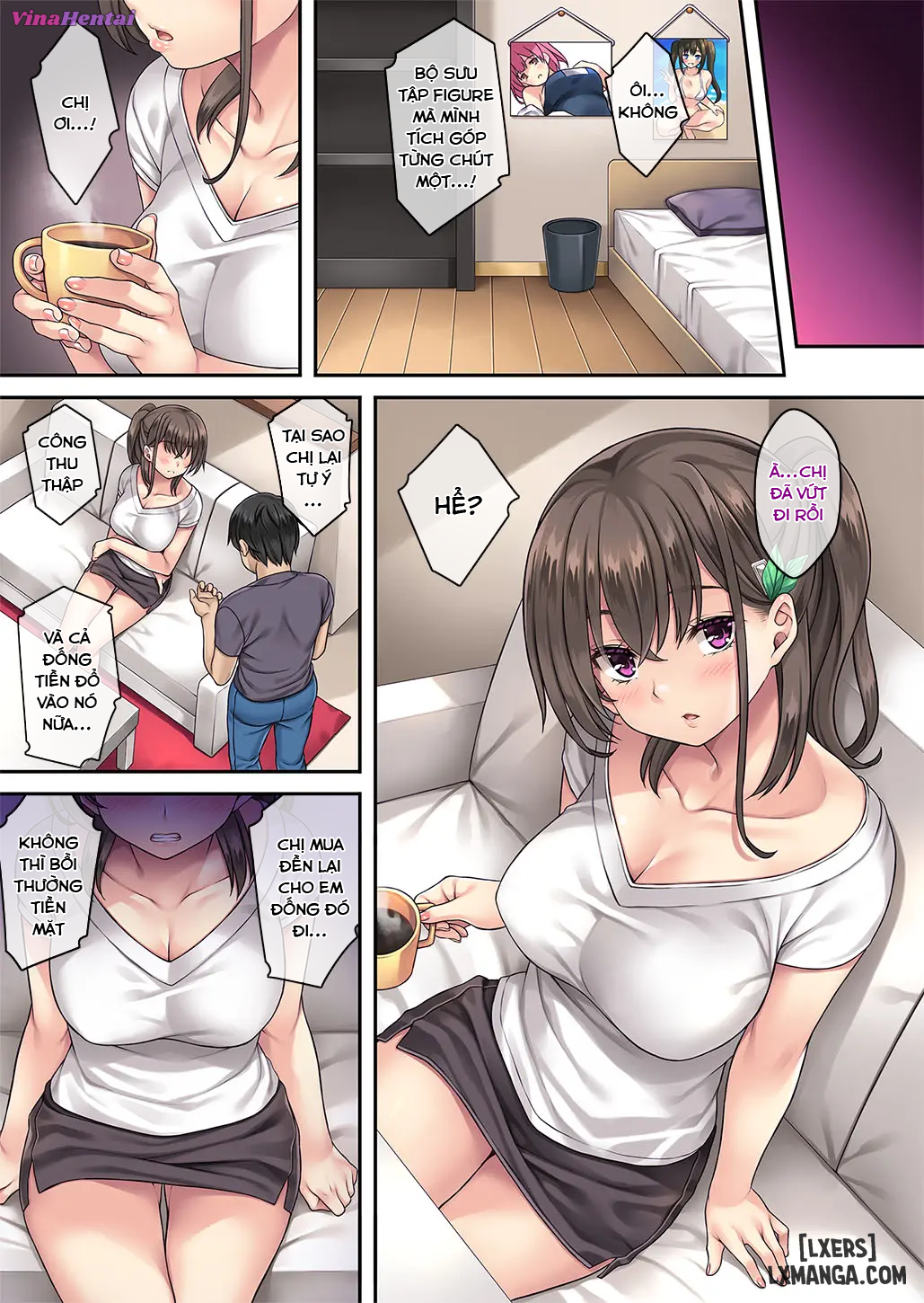 HentaiVN.net - Ảnh 6 - Thôi miên tại gia - Chapter 4