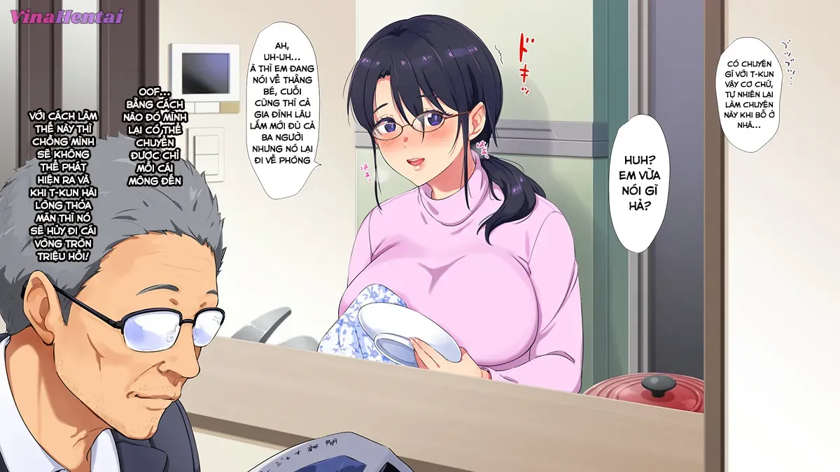 HentaiVN.net - Ảnh 6 - Triệu Hồi Mị Ma Tặng Kèm Ma Ma~ [Succubus Yondara Haha ga Kita!; When I Summoned a Succubus, My Mother Showed Up!] - Chap 6: Ghen Tuông Và Vụng Trộm Bị Đụ Nát Lỗ Đít~