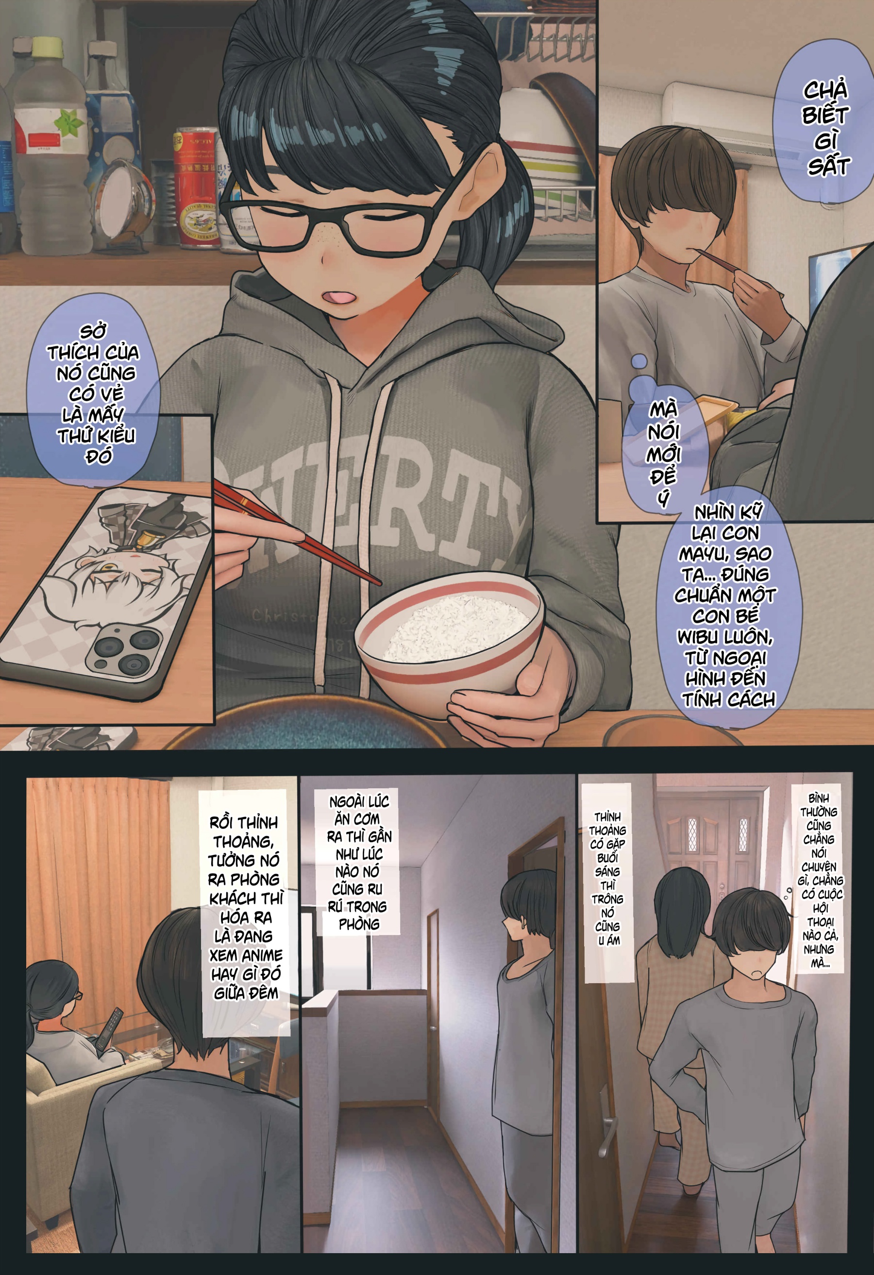 HentaiVN.net - Ảnh 7 - Con em gái wibu - Chap 1