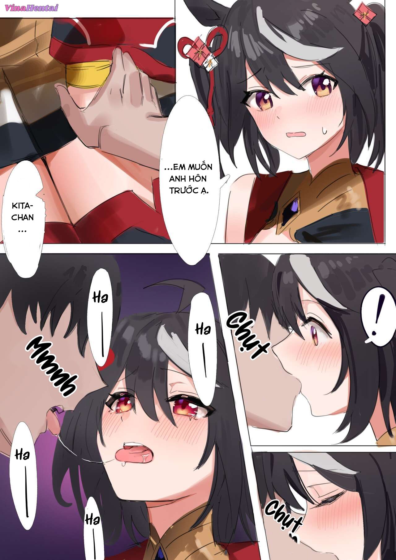 HentaiVN.net - Ảnh 7 - Đụ kitasan - Oneshot ngọt