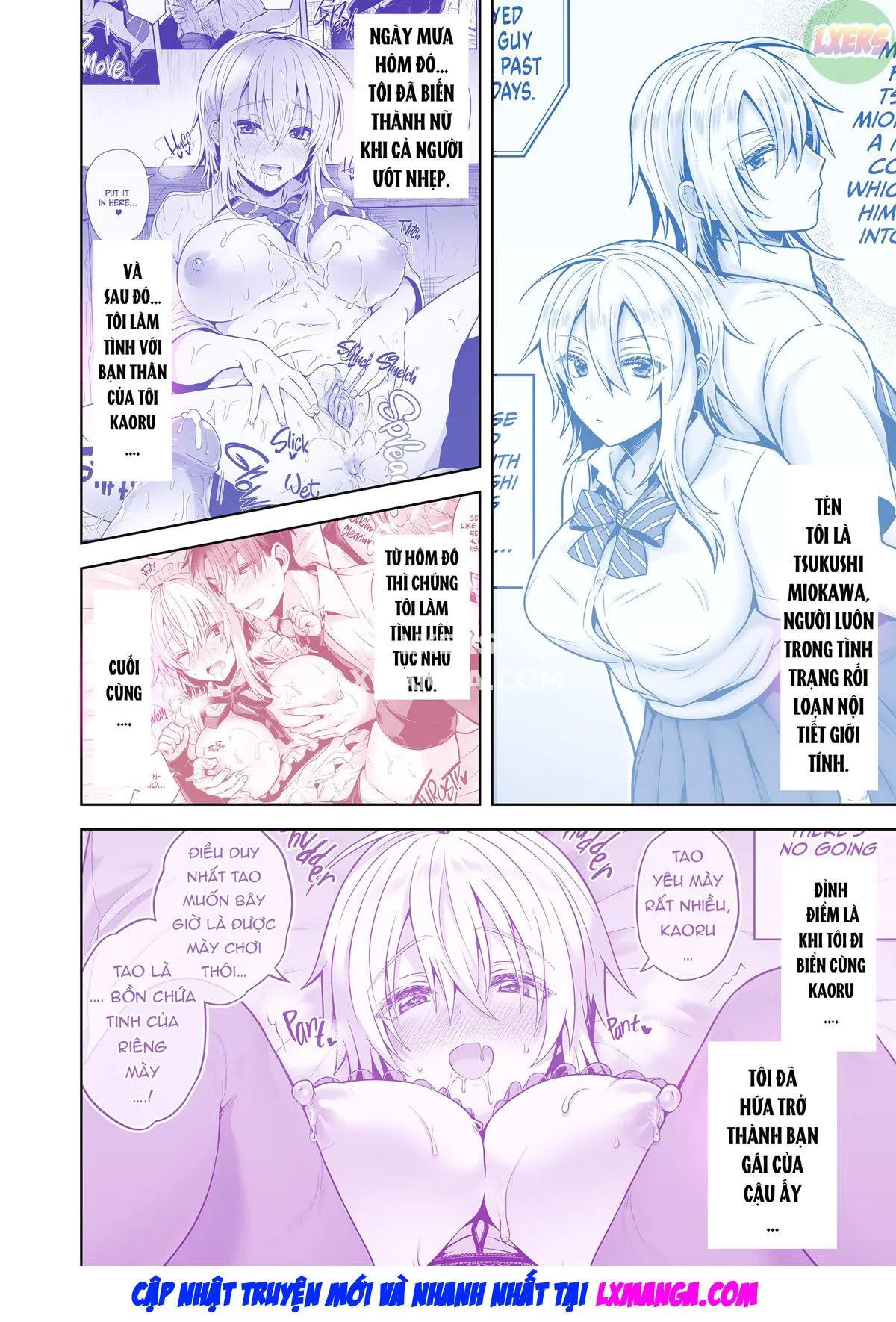 HentaiVN.net - Ảnh 6 - Ore No Shinyuu Wa TS (Seitenka) Taishitsu - Chap 4.5