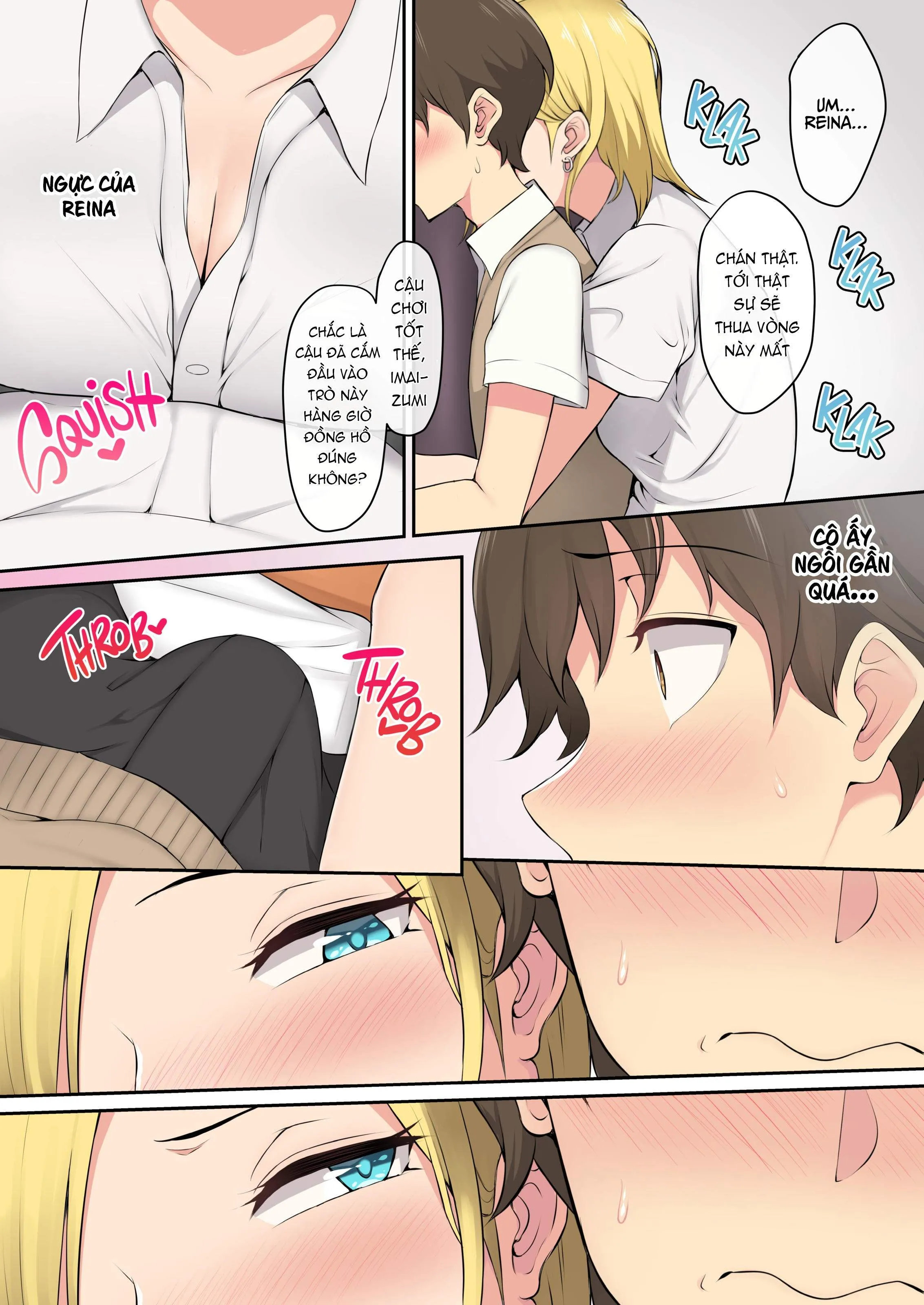 HentaiVN.net - Ảnh 6 - Imaizumi đưa cả bầy Gyaru về nhà mình - Chap 1