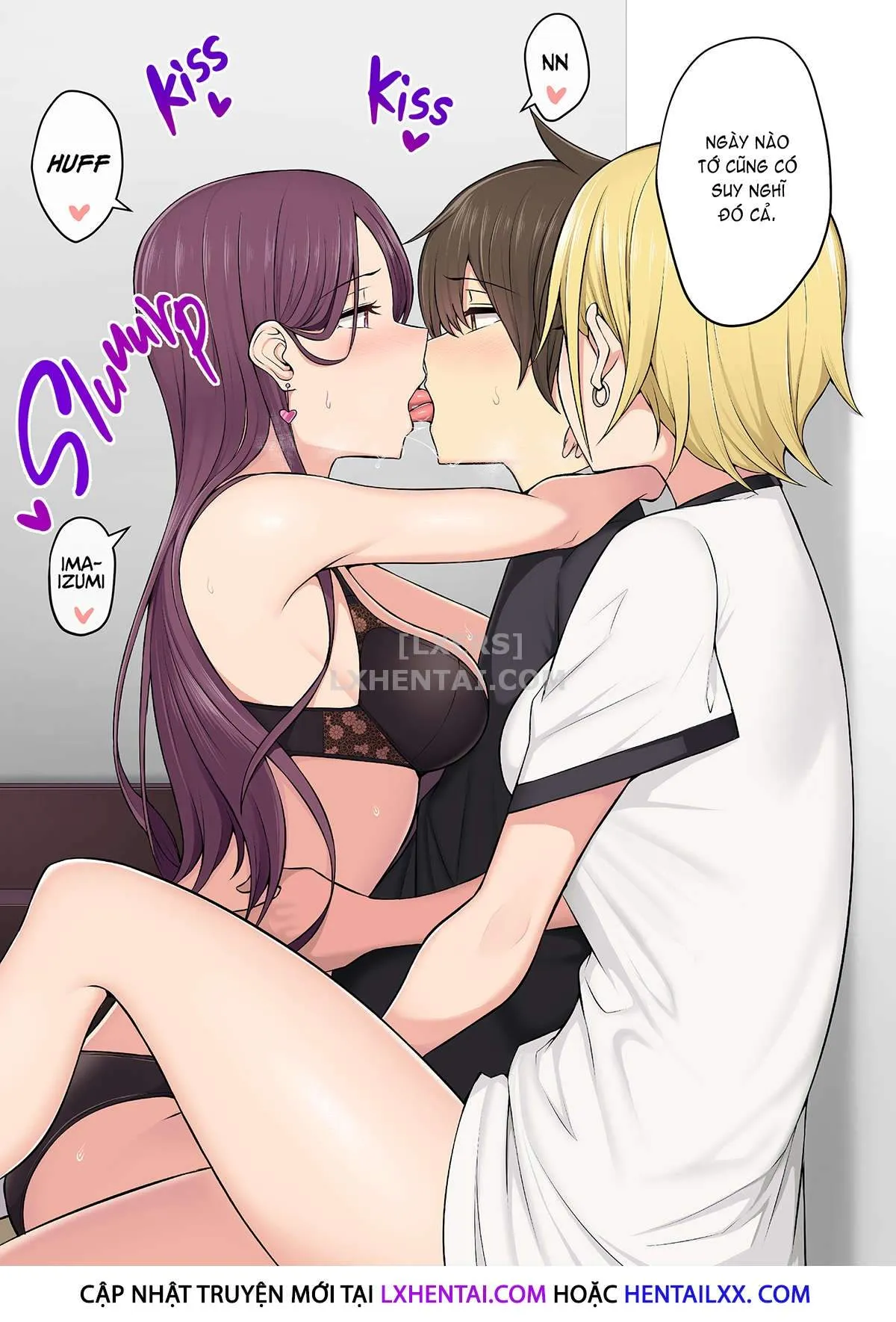 HentaiVN.net - Ảnh 6 - Imaizumi đưa cả bầy Gyaru về nhà mình - Chap 3