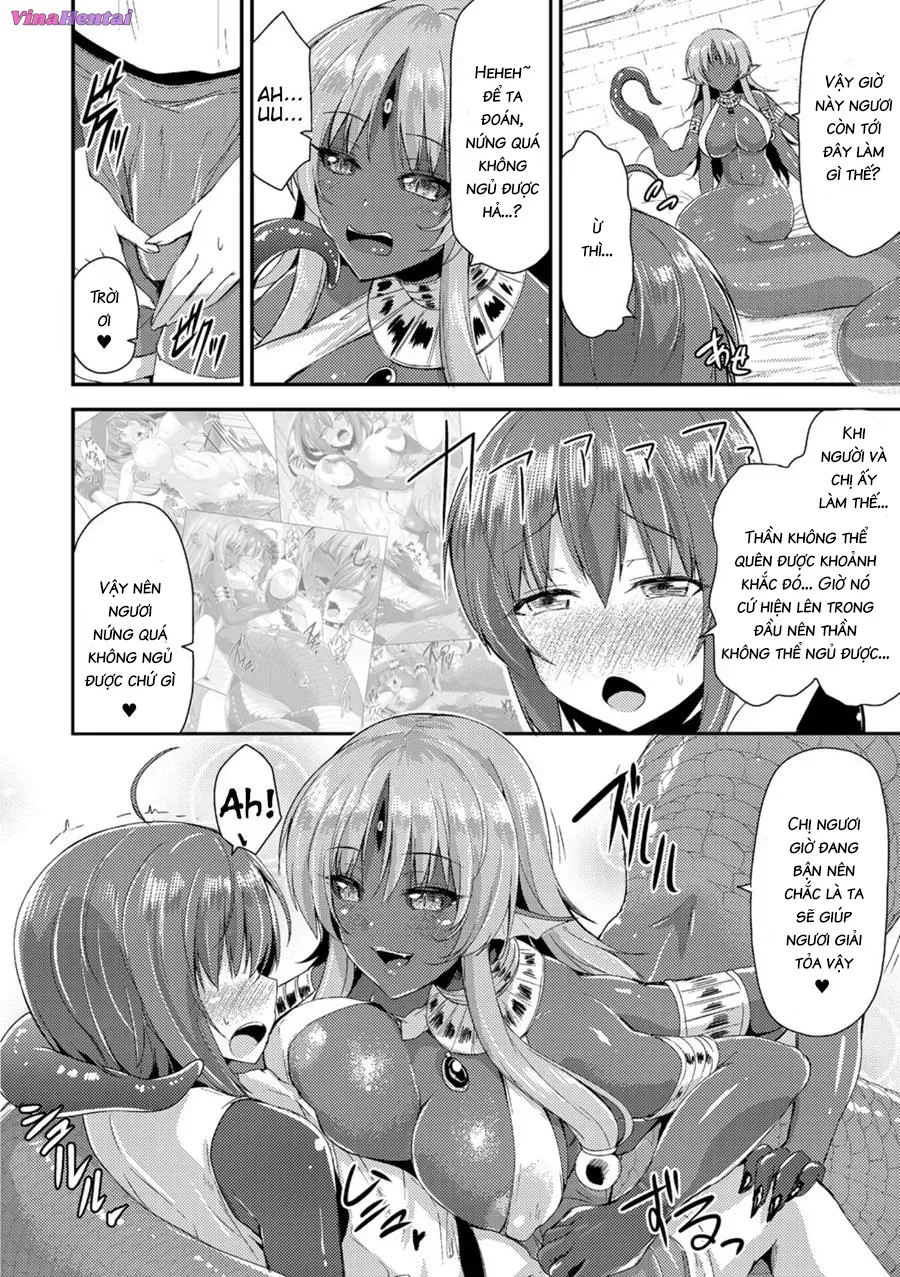 HentaiVN.net - Ảnh 6 - Echidna-sama giết thời gian [Echidna-sama is Killing Time] - Chap 3 - Thằng em ăn mặn