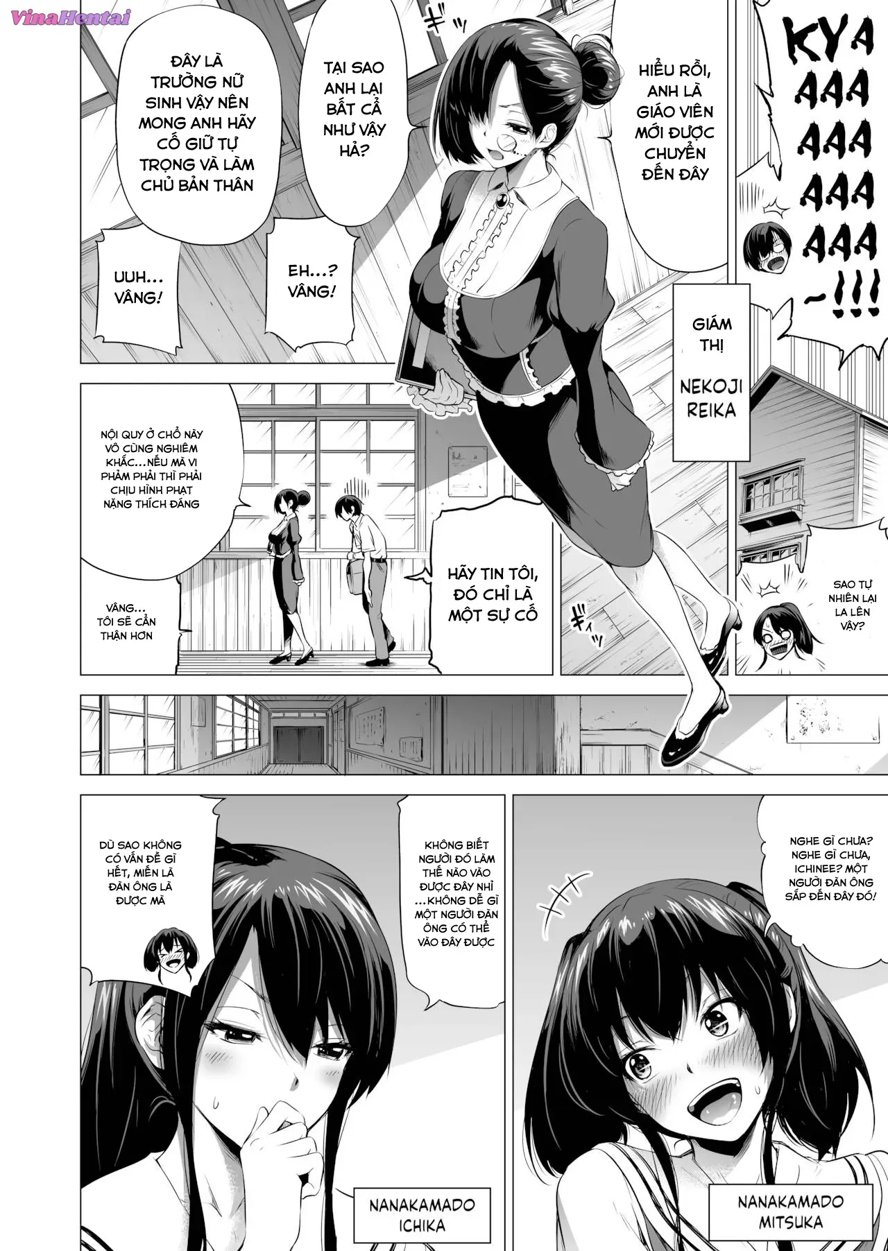 HentaiVN.net - Ảnh 6 - Thiên đường của Nanaka ~ Ngôi trường vùng quê với dàn harem mỹ nữ - Chap 0