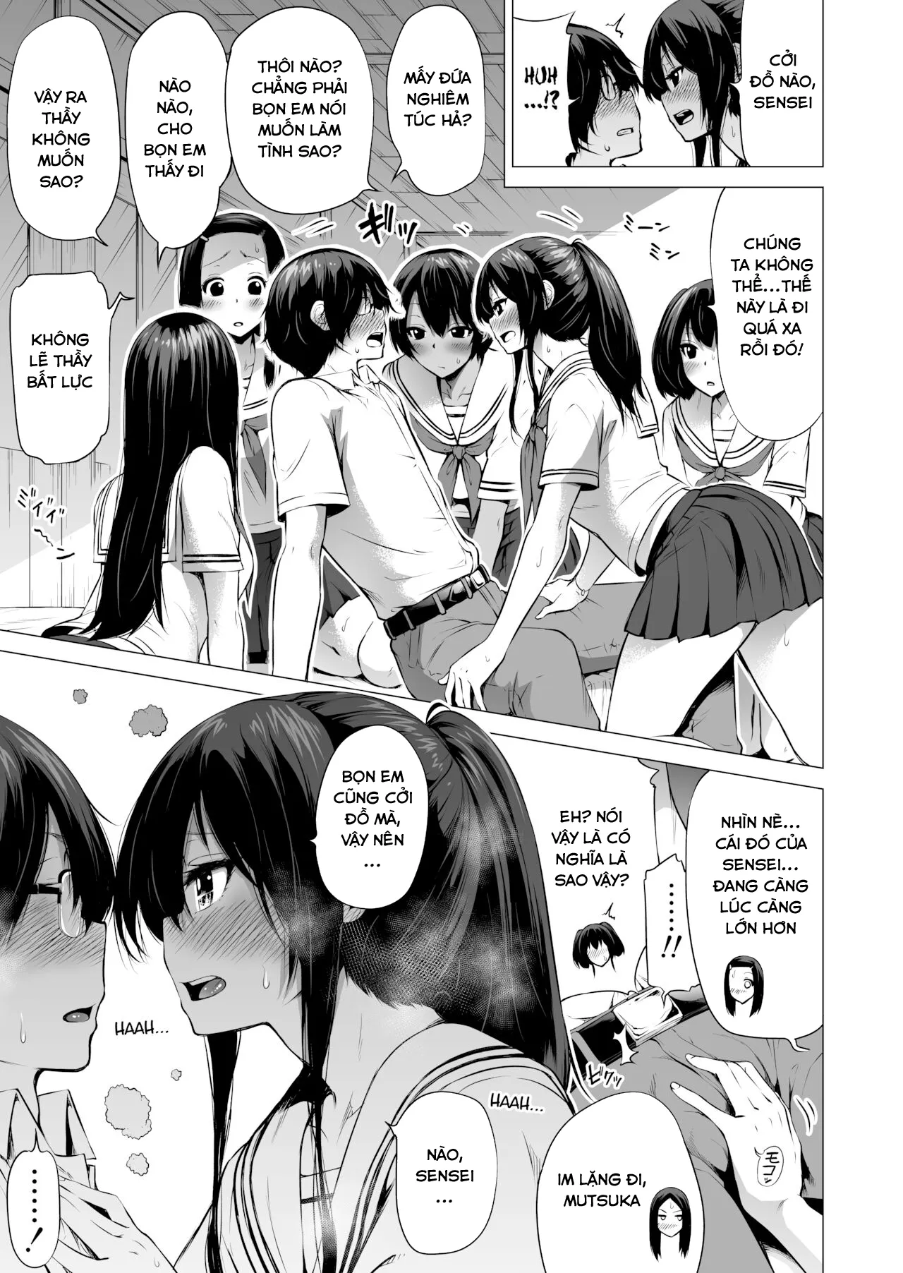 HentaiVN.net - Ảnh 6 - Thiên đường của Nanaka ~ Ngôi trường vùng quê với dàn harem mỹ nữ - Chap 1 ~ Playing Everyones Lover