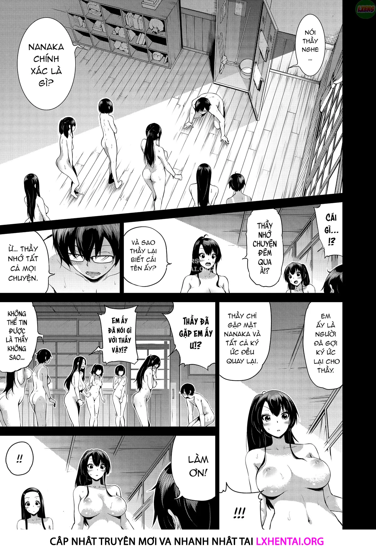 HentaiVN.net - Ảnh 5 - Thiên đường của Nanaka ~ Ngôi trường vùng quê với dàn harem mỹ nữ - Chap 4: Playing Doctor