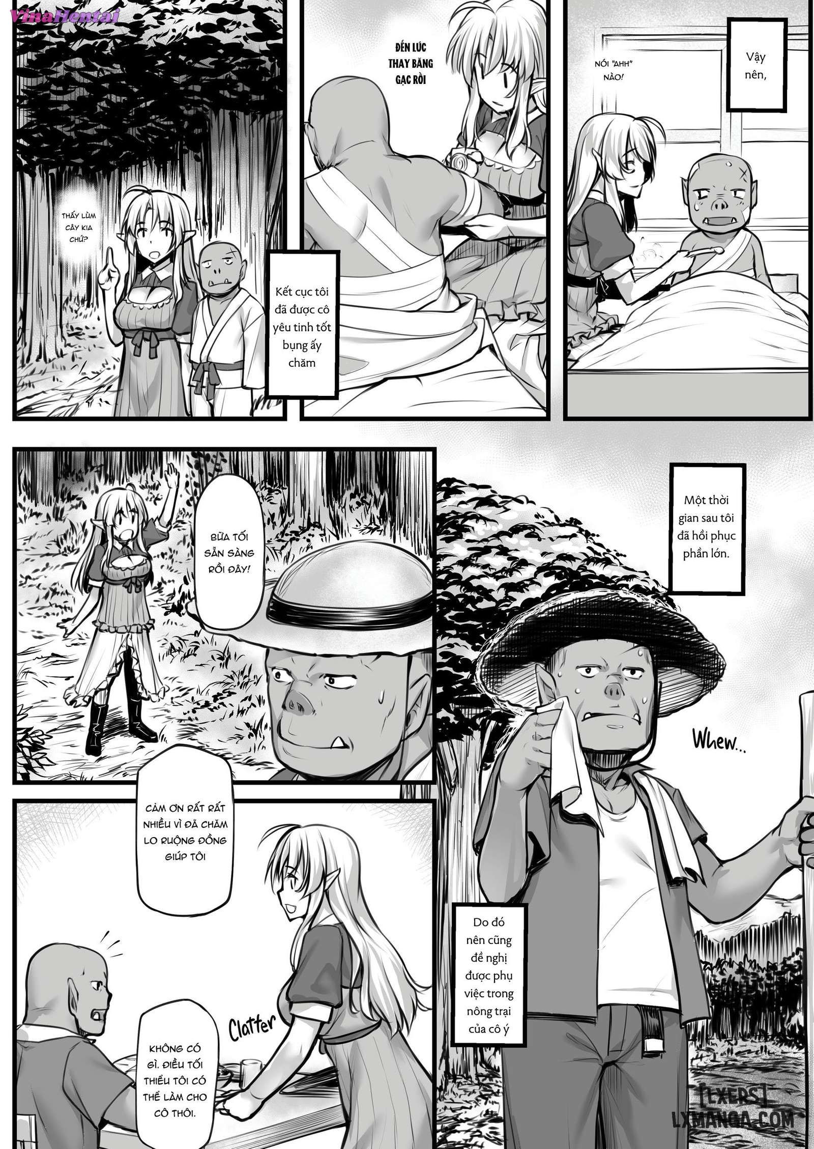 HentaiVN.net - Ảnh 6 - My Darling Orc + Sibling Rivalry - Vol.1