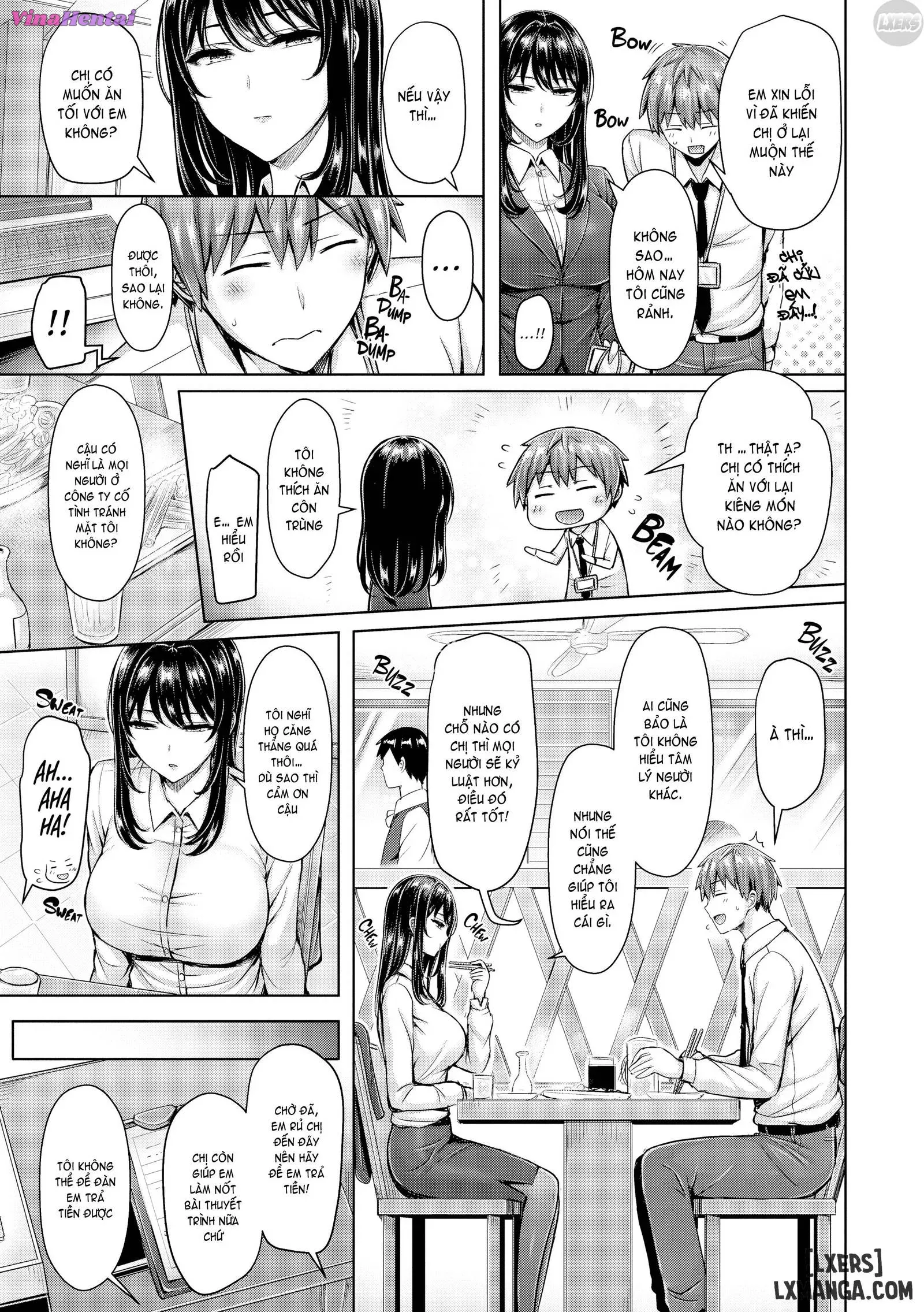 HentaiVN.net - Ảnh 6 - Bữa tiệc vòng một - Chapter 4