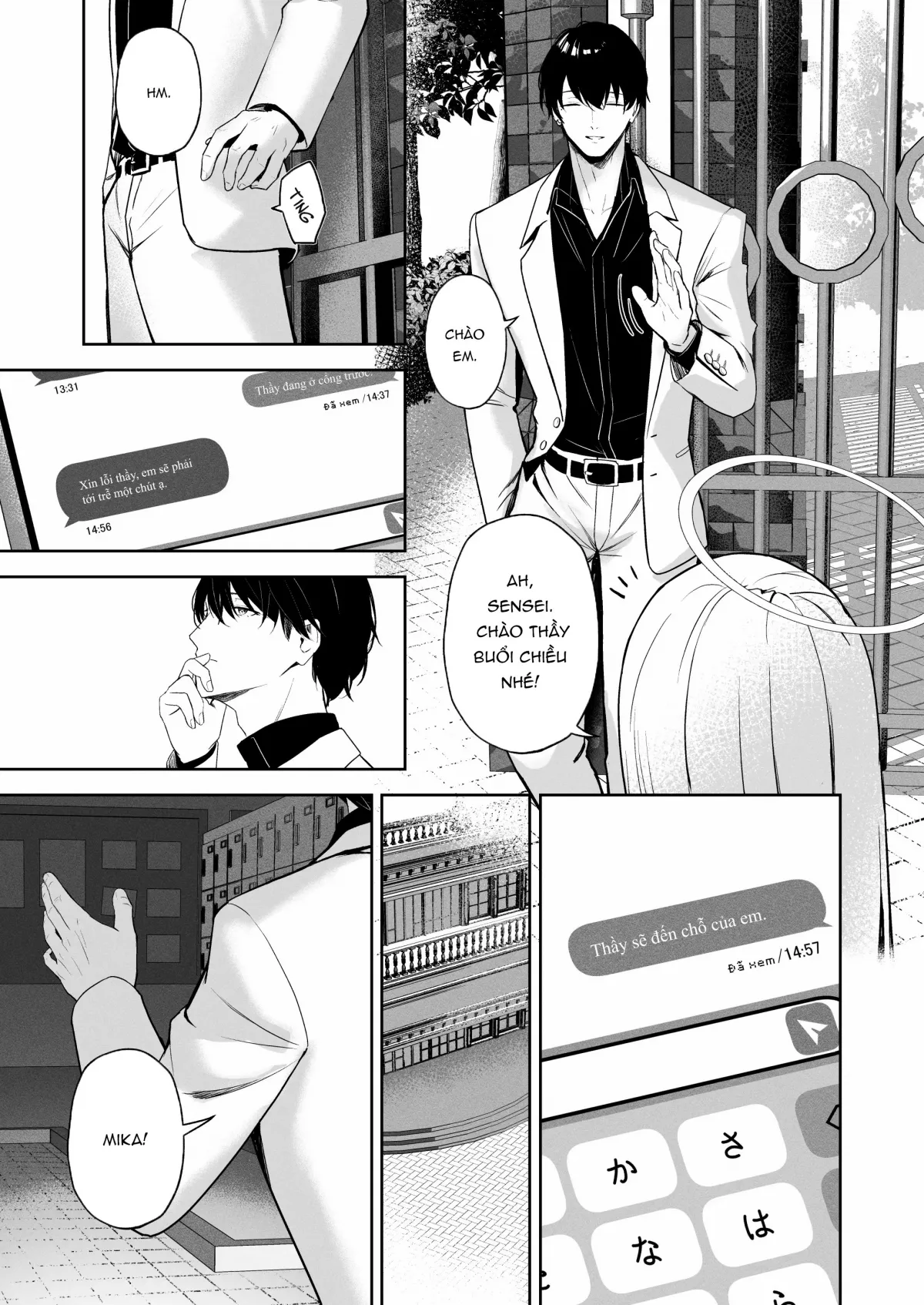 HentaiVN.net - Ảnh 6 - Tia nắng của khuyết trăng [Mikazuki no Pierce Hole; Pierce Hole of The Cresent Moon] - Oneshot