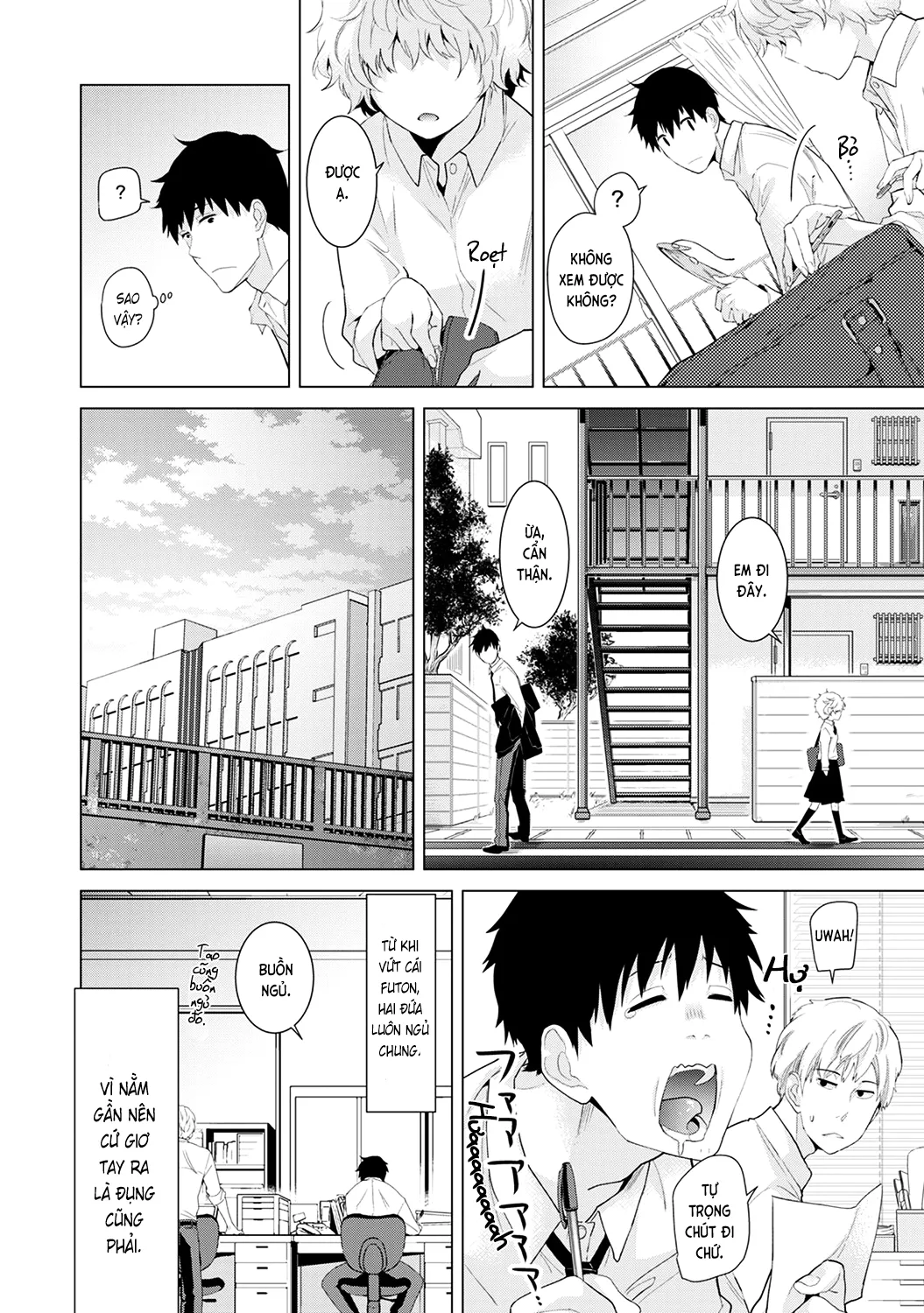 HentaiVN.net - Ảnh 5 - Cô bé mèo hoang [ノラネコ少女との暮らしかた; Noraneko Shoujo to no Kurashikata; Sống cùng cô bé mèo hoang] - 05. Bí mật gì của mèo hoang?