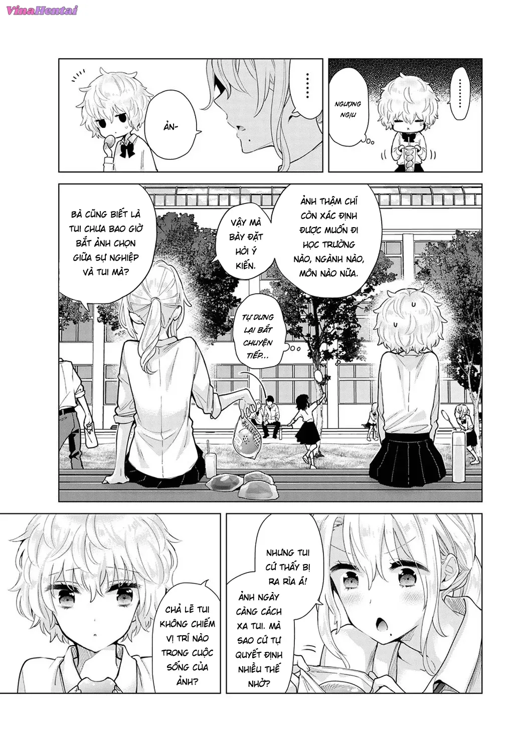 HentaiVN.net - Ảnh 6 - Cô bé mèo hoang [ノラネコ少女との暮らしかた; Noraneko Shoujo to no Kurashikata; Sống cùng cô bé mèo hoang] - 28. chuyện của nhỏ bạn