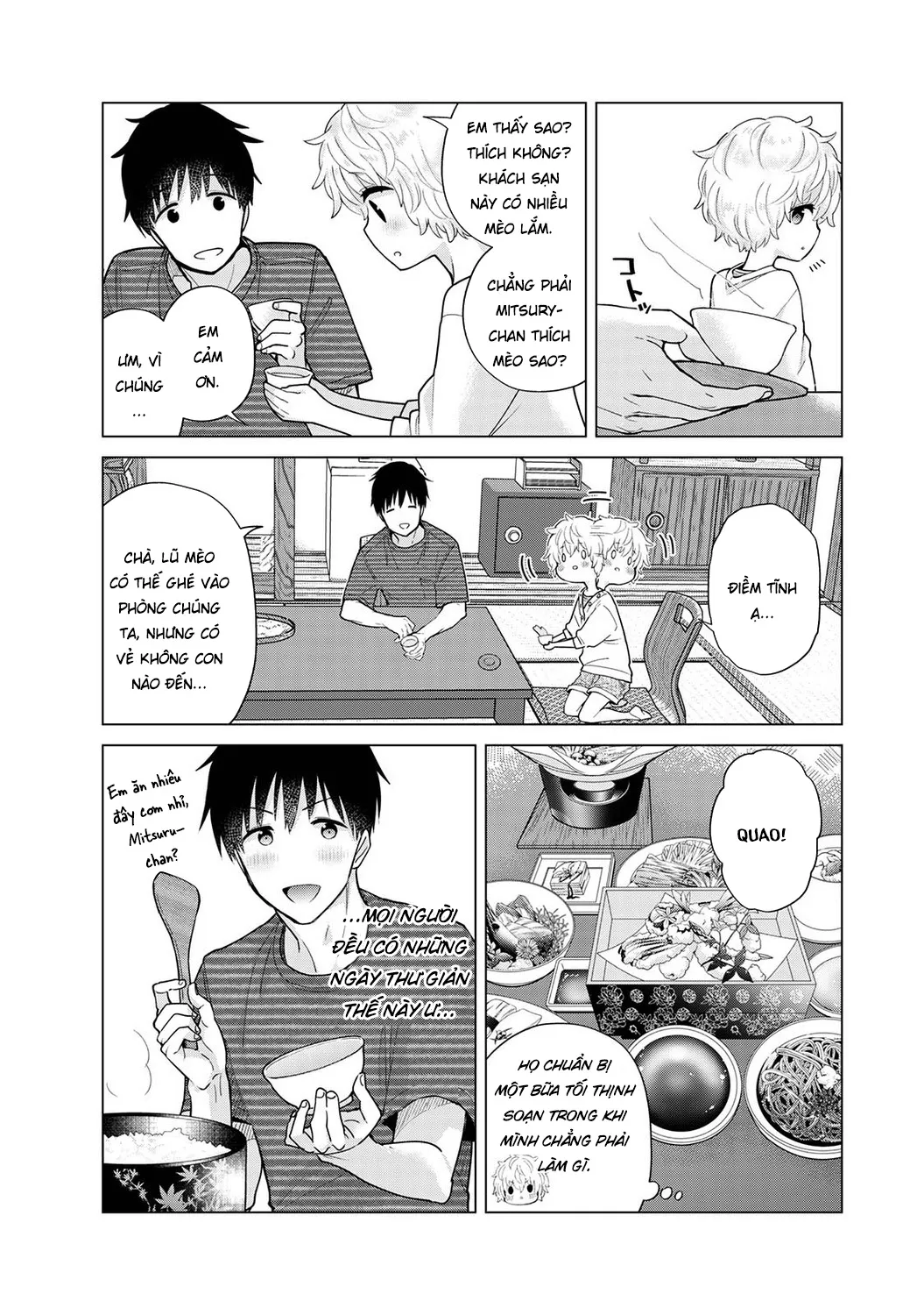 HentaiVN.net - Ảnh 6 - Cô bé mèo hoang [ノラネコ少女との暮らしかた; Noraneko Shoujo to no Kurashikata; Sống cùng cô bé mèo hoang] - 29. chuyến du lịch suối nước nóng