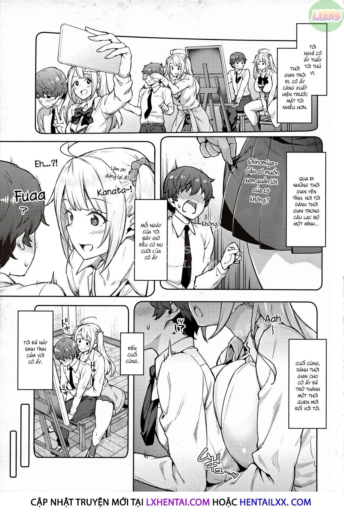 HentaiVN.net - Ảnh 5 - Haruiro Kanojo - Chap 7