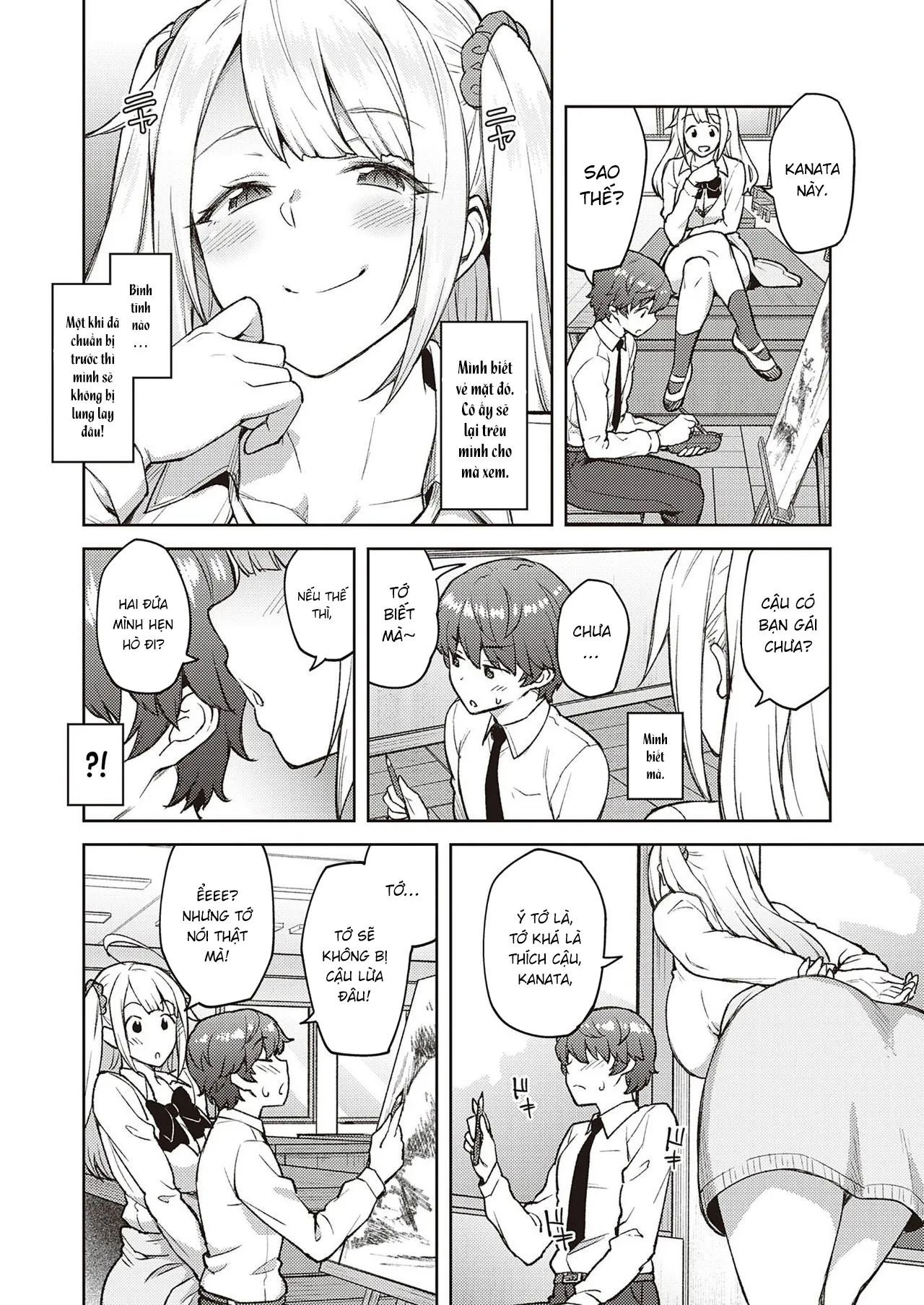 HentaiVN.net - Ảnh 6 - Làm ơn! Đừng trêu tớ nữa mà, Tachibana-san! [Karakawanaide Tachibana-san; Please don't tease me, Tachibana-san] - Oneshot