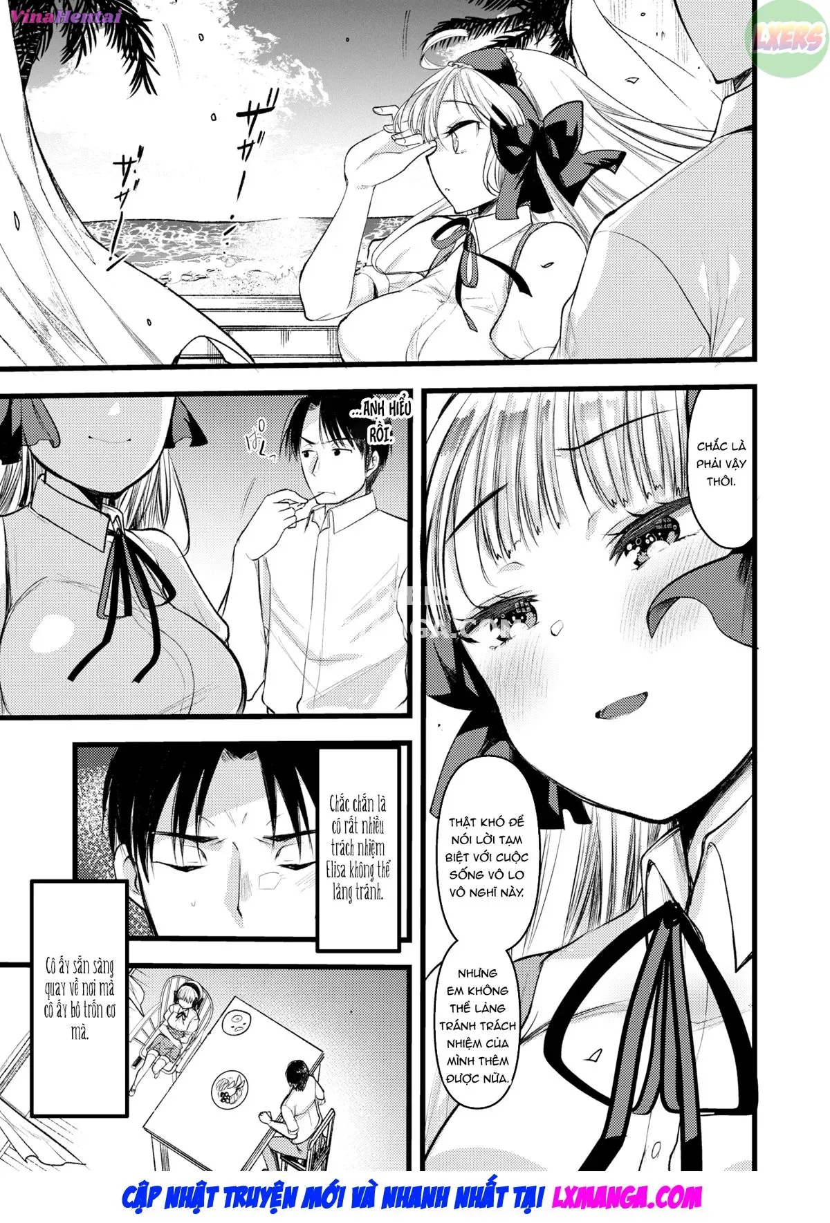 HentaiVN.net - Ảnh 6 - Cuộc sống thư thái nơi đảo hoang cùng cô Kỵ sĩ công chúa Level 1 - Chap 11
