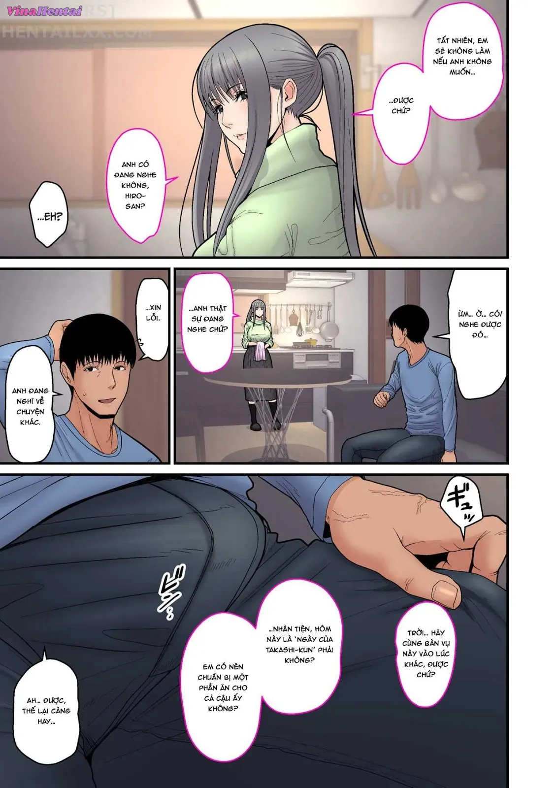 HentaiVN.net - Ảnh 6 - Tsuma Omoi, Netorase [Let me steal your wife's feelings] - Chap 2