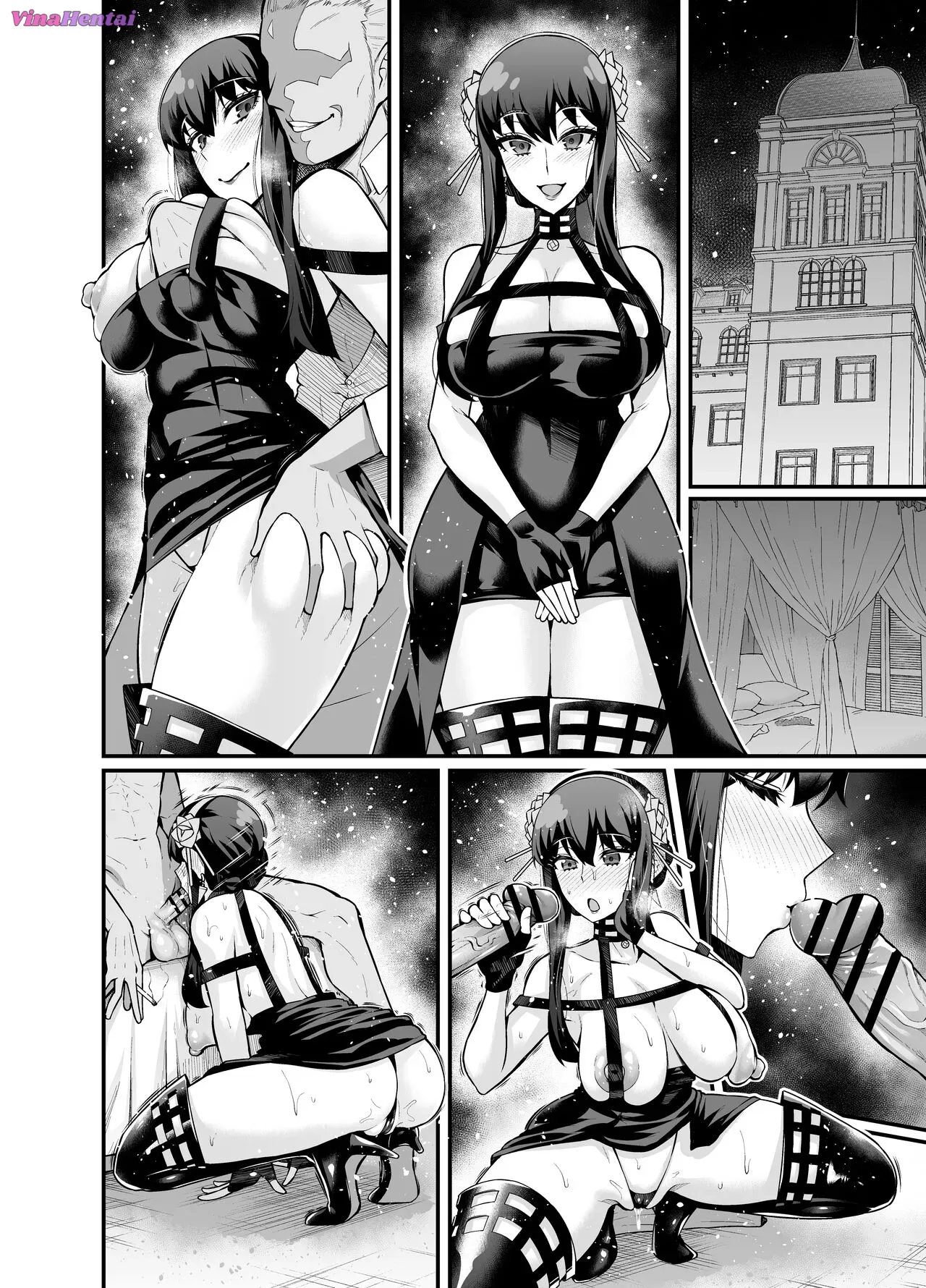 HentaiVN.net - Ảnh 6 - Công việc cũ của Yor. [Yor-san, Suunenmae no Oshigoto...; Yor's Old Job] - Oneshot