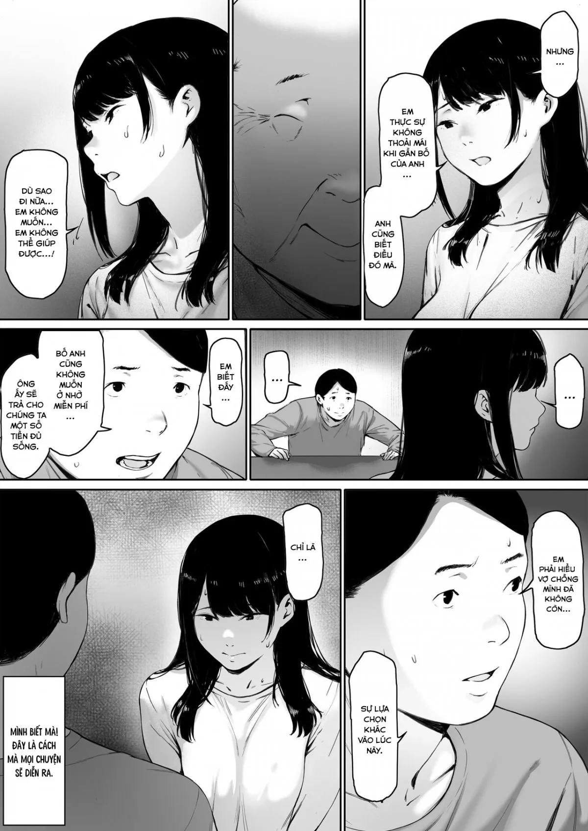 HentaiVN.net - Ảnh 6 - 1. Ánh nhìn của bố chồng 1 - Phần 1 - Chap 1