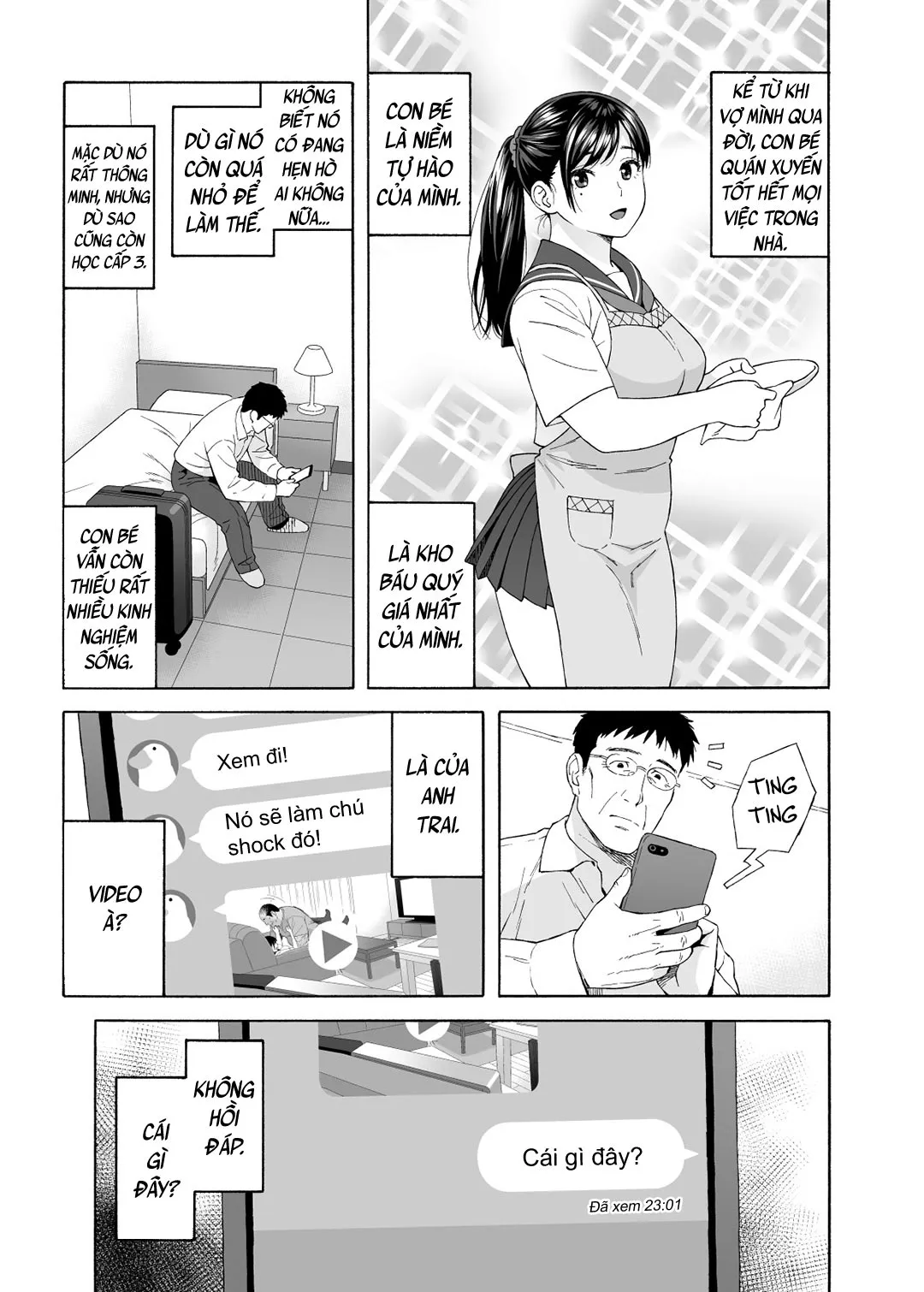 HentaiVN.net - Ảnh 5 - My Little Brother’s Daughter [Otouto no Musume] - Chap 4