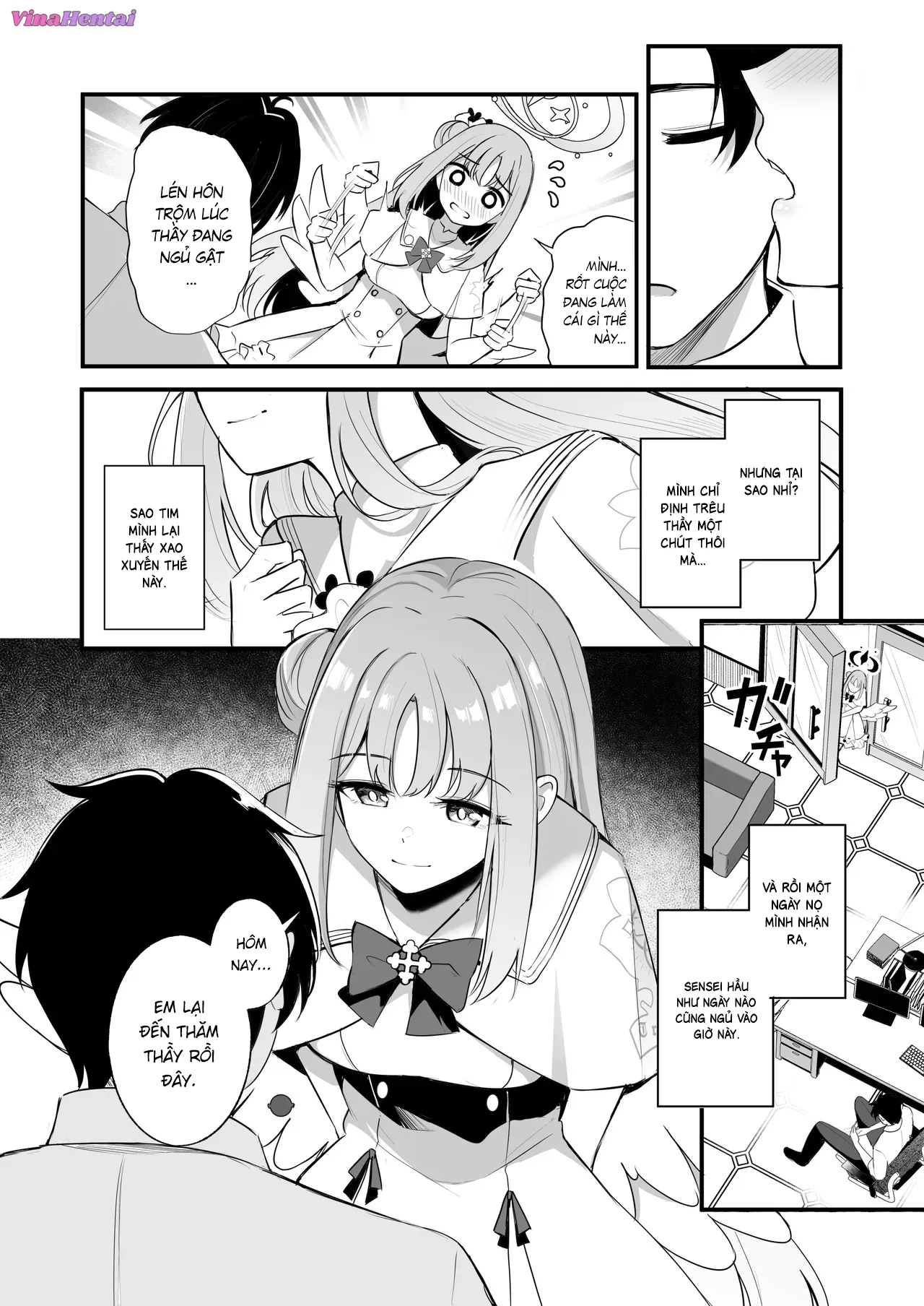 HentaiVN.net - Ảnh 7 - Bé hư của mỗi riêng thầy mà thôi. - Oneshot