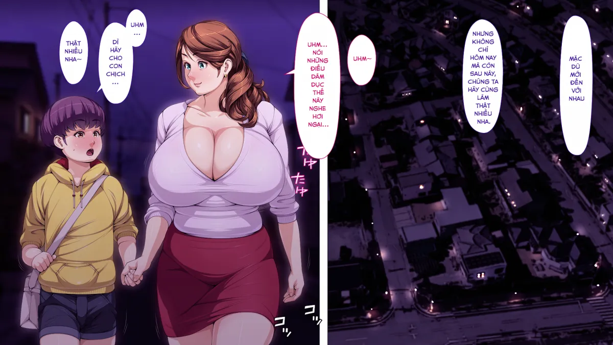 HentaiVN.net - Ảnh 6 - Oba-san to Boku no H na Obenkyou - Chap 12