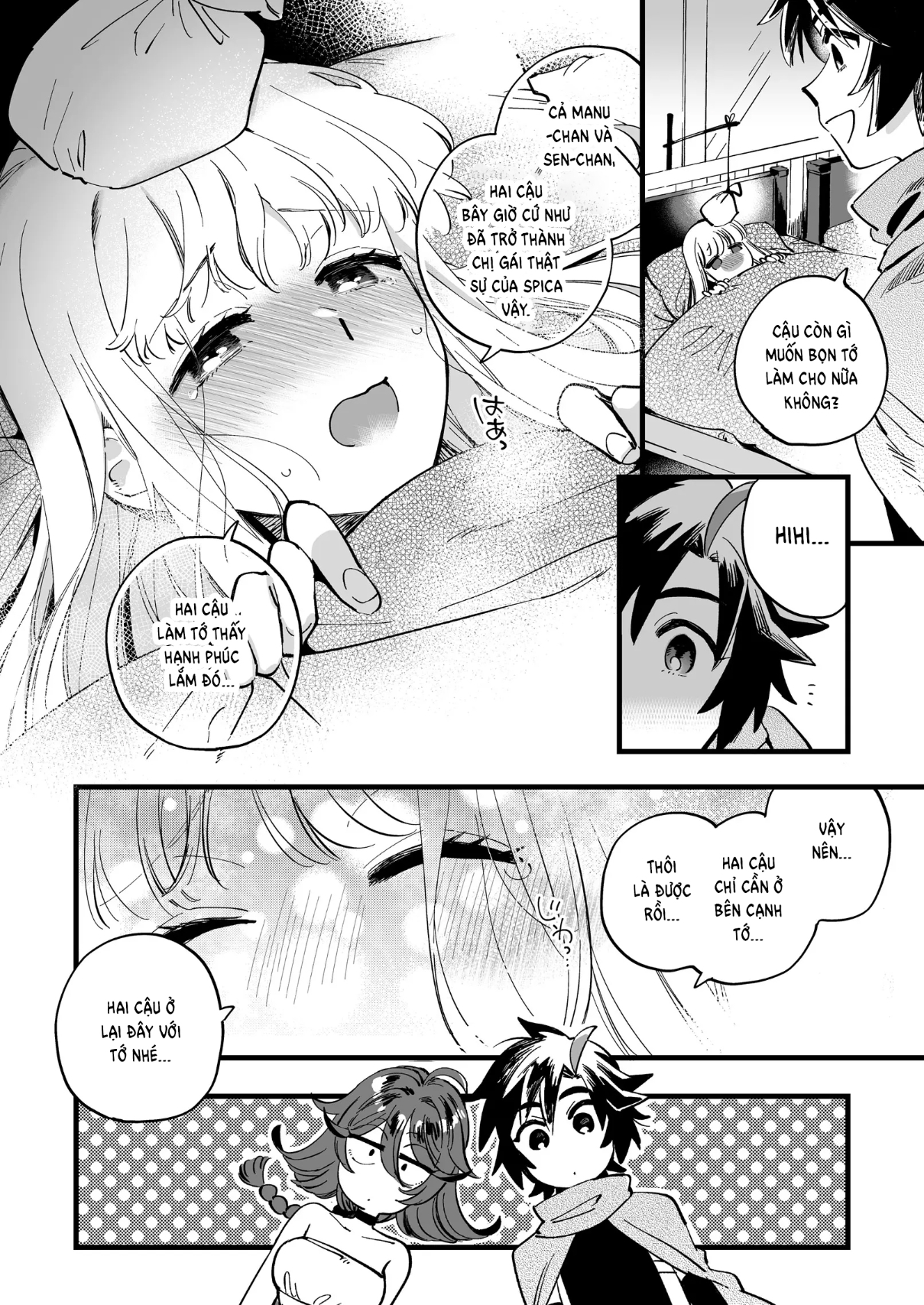 HentaiVN.net - Ảnh 6 - Nữ mạo hiểm giả thân thiết bị SỐT liệt giường... - Oneshot