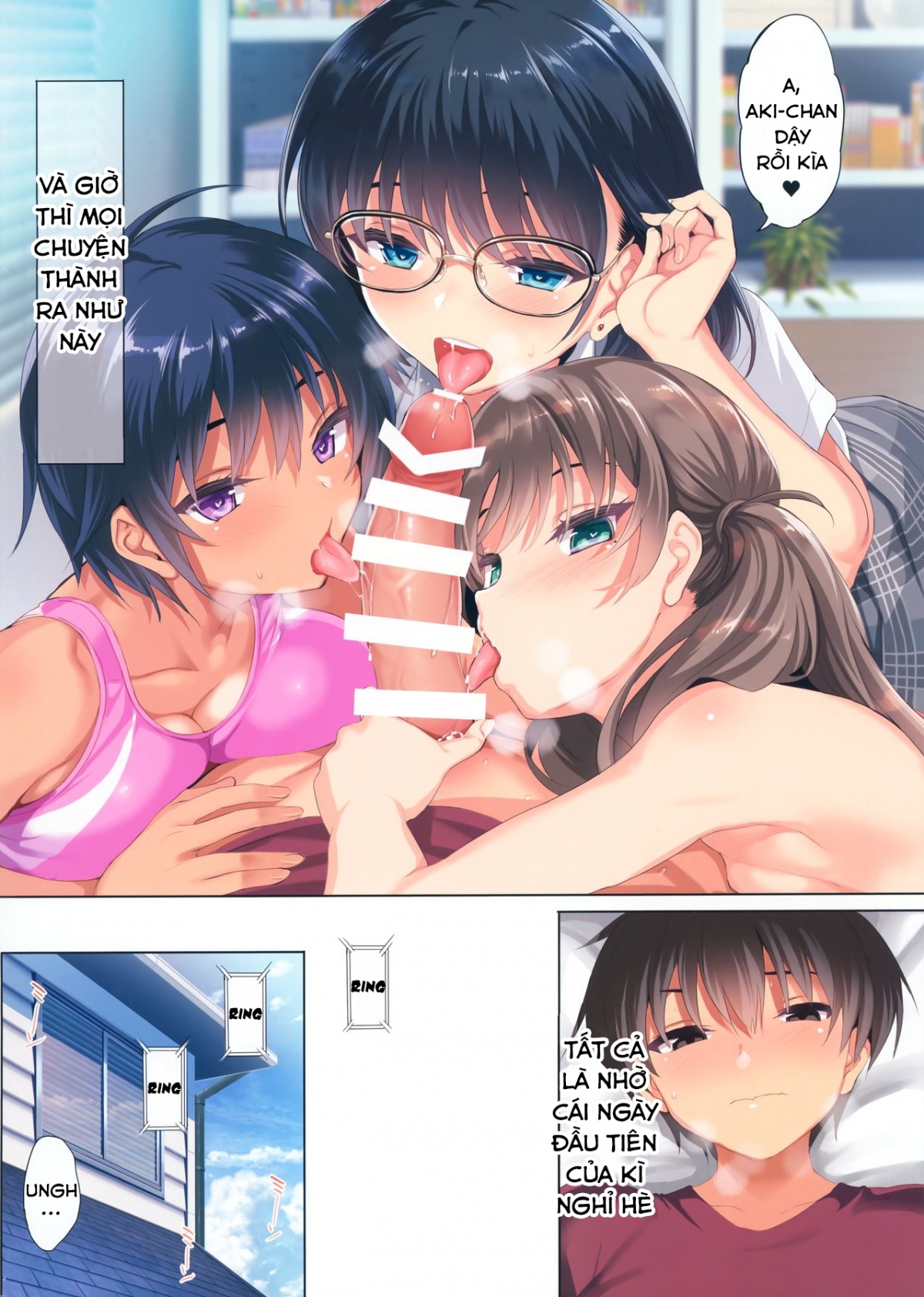 HentaiVN.net - Ảnh 6 - Hậu cung của ba chị em - Oneshot