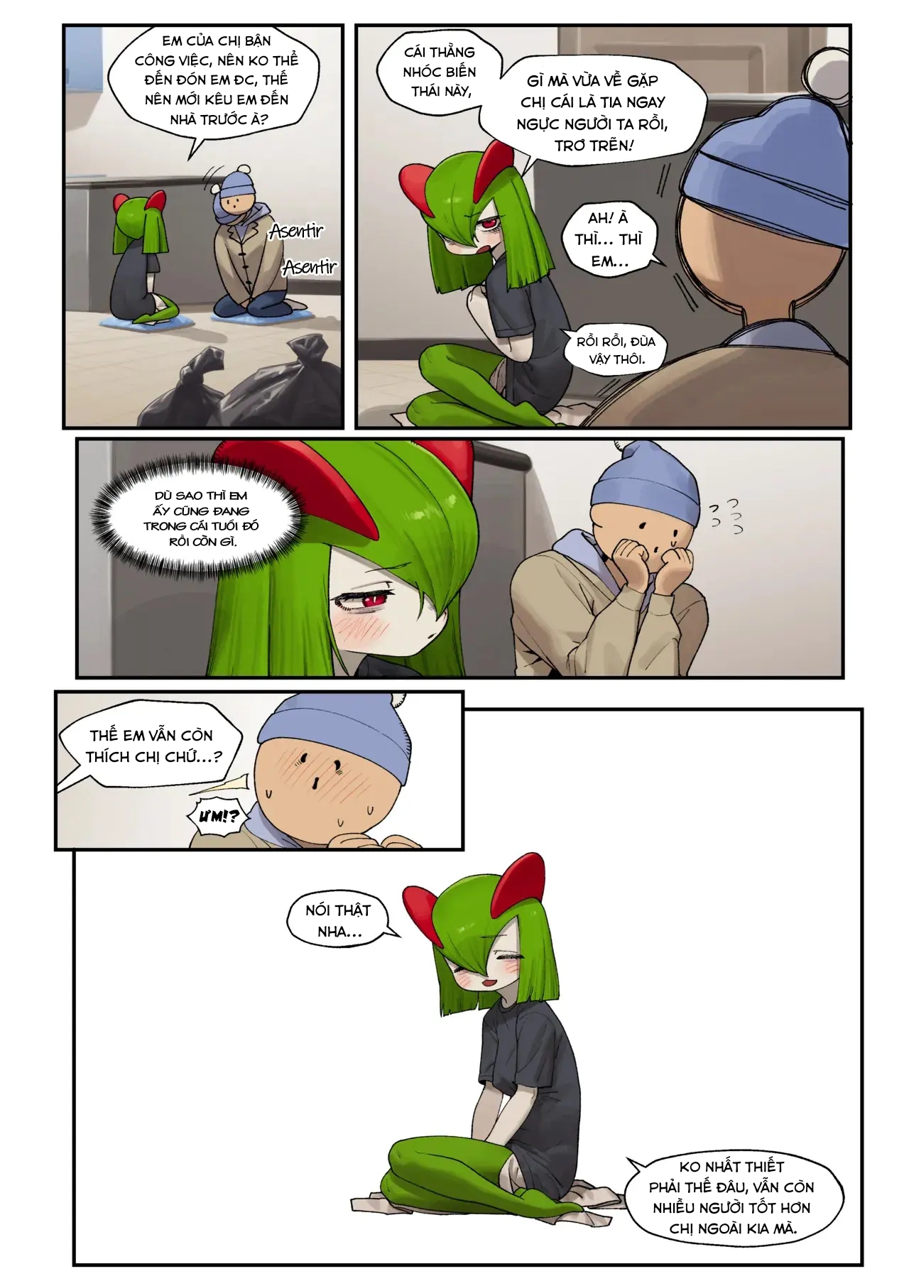 HentaiVN.net - Ảnh 6 - My Friend's sister, Kirlia - Oneshot