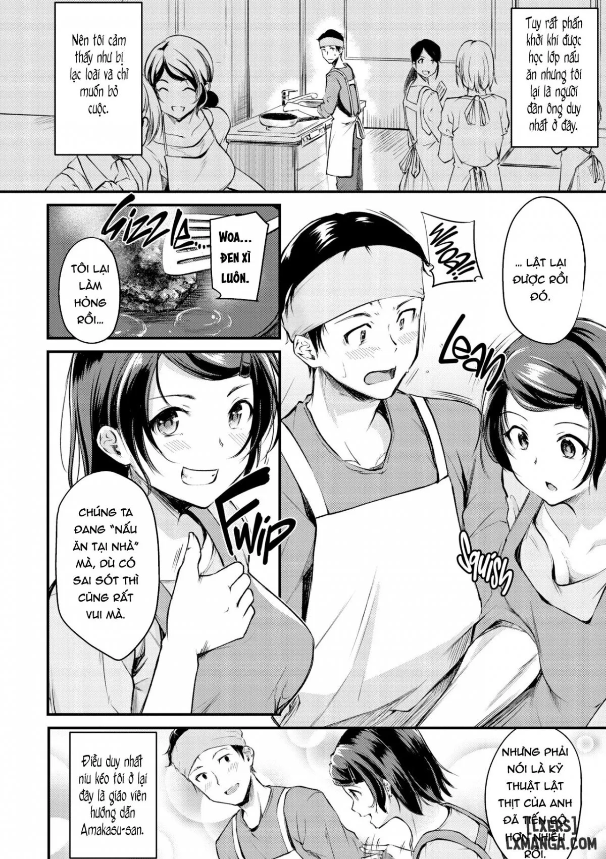 HentaiVN.net - Ảnh 6 - Fushidara Working - Chap 1 - Gratitude Recipe