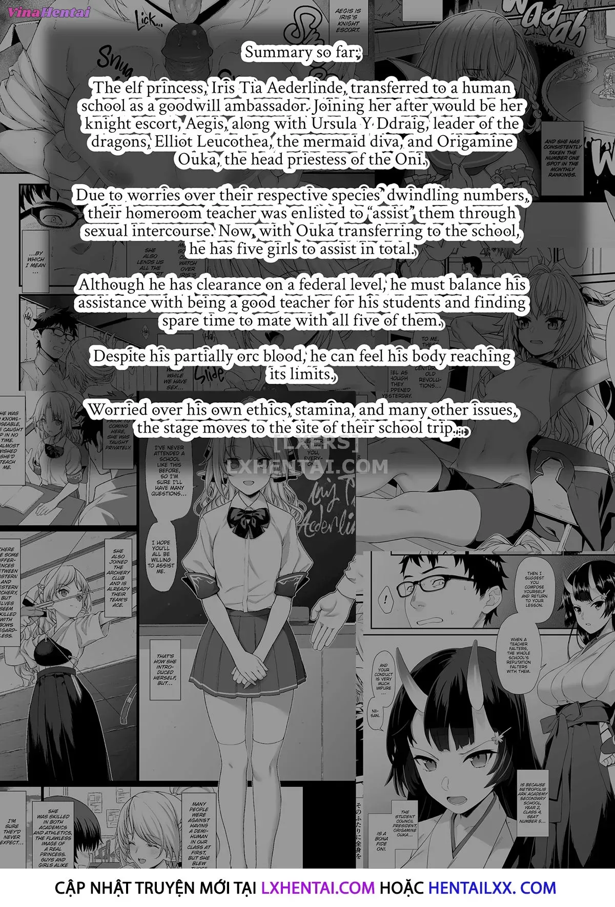 HentaiVN.net - Ảnh 6 - Assisted Mating [Enjou Kouhai] - Chap 7
